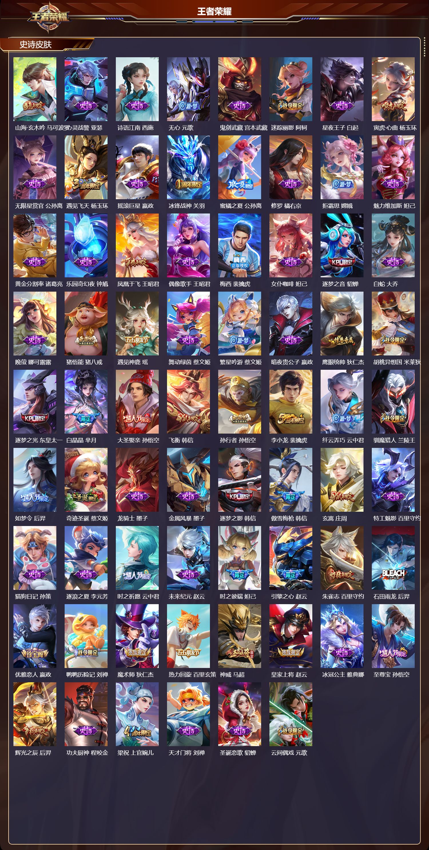 WZQM4119403王者荣耀账号详情图4