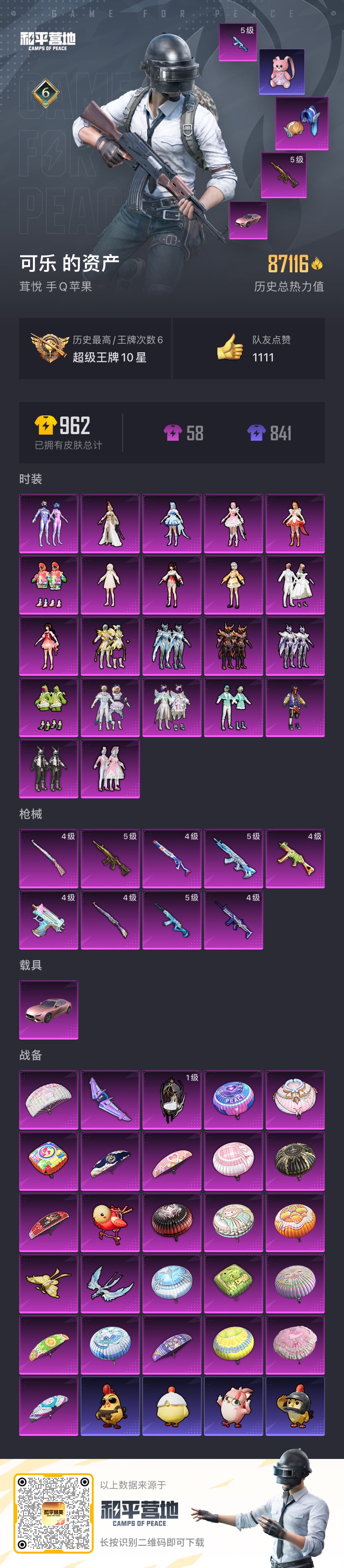 HPCMW469017和平精英账号详情图17