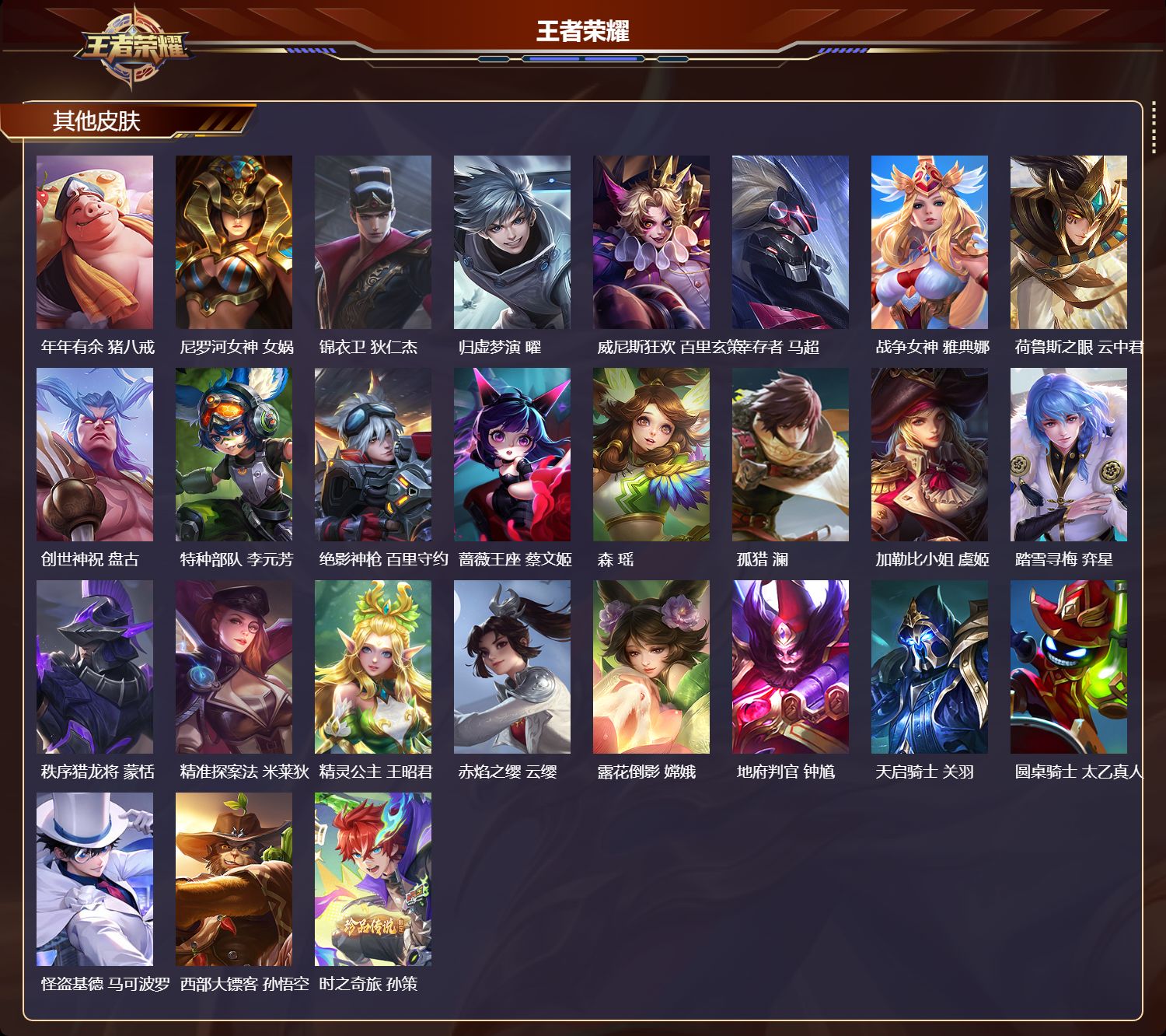 WZQM4119418王者荣耀账号详情图7