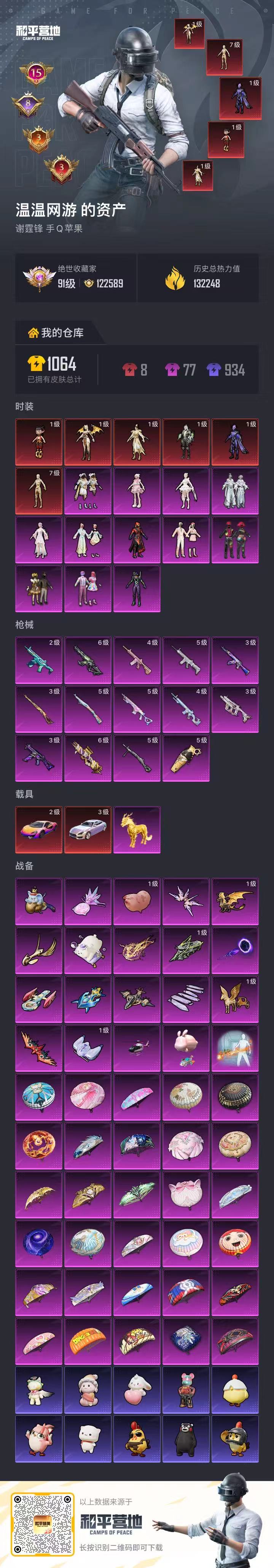 HPCMW3425598和平精英账号详情图3