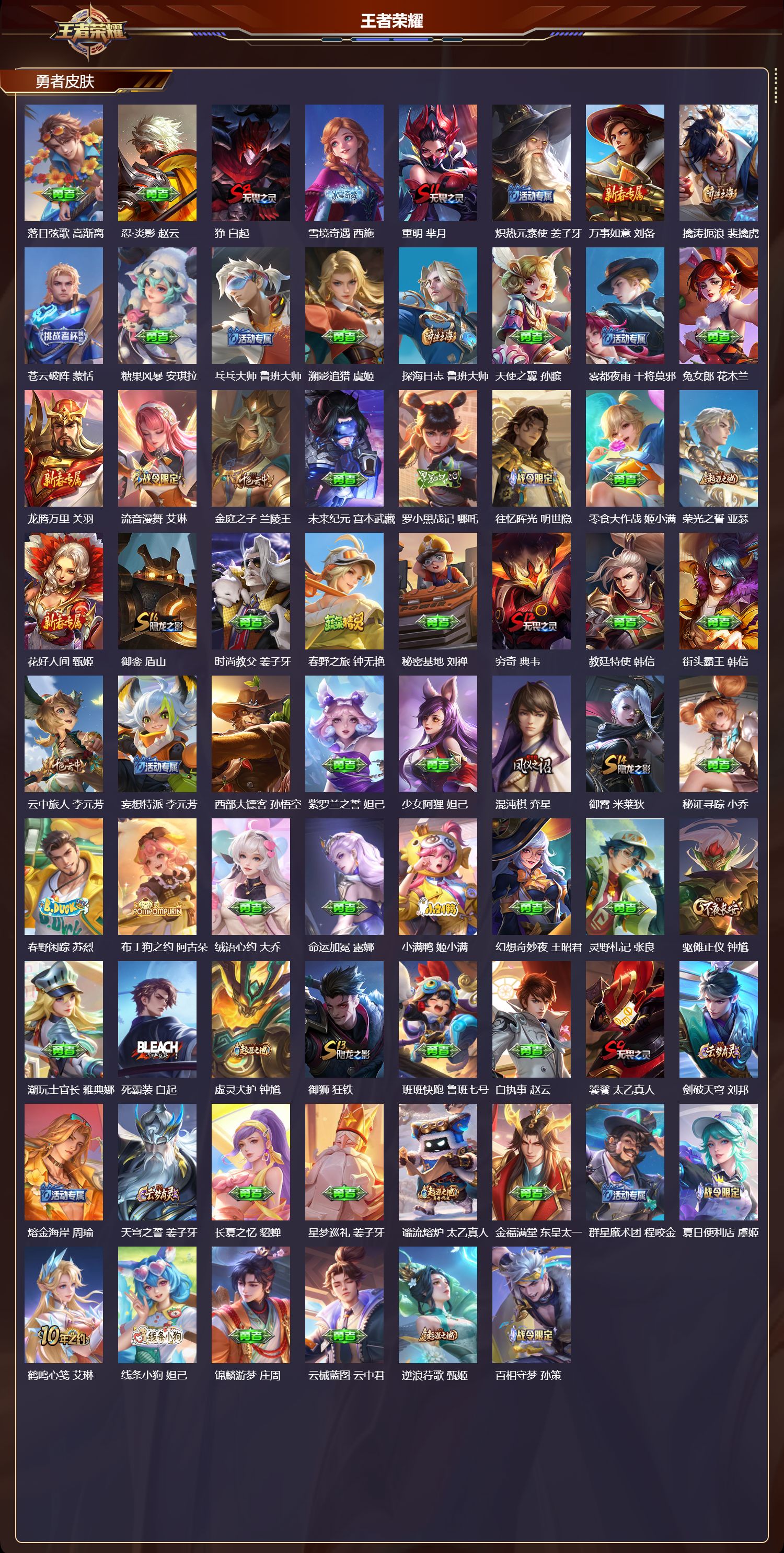 WZCMW4118054王者荣耀账号详情图8