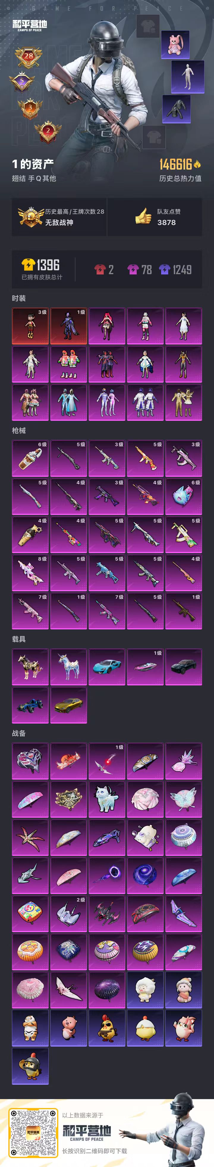 HPCMW464251和平精英账号详情图5