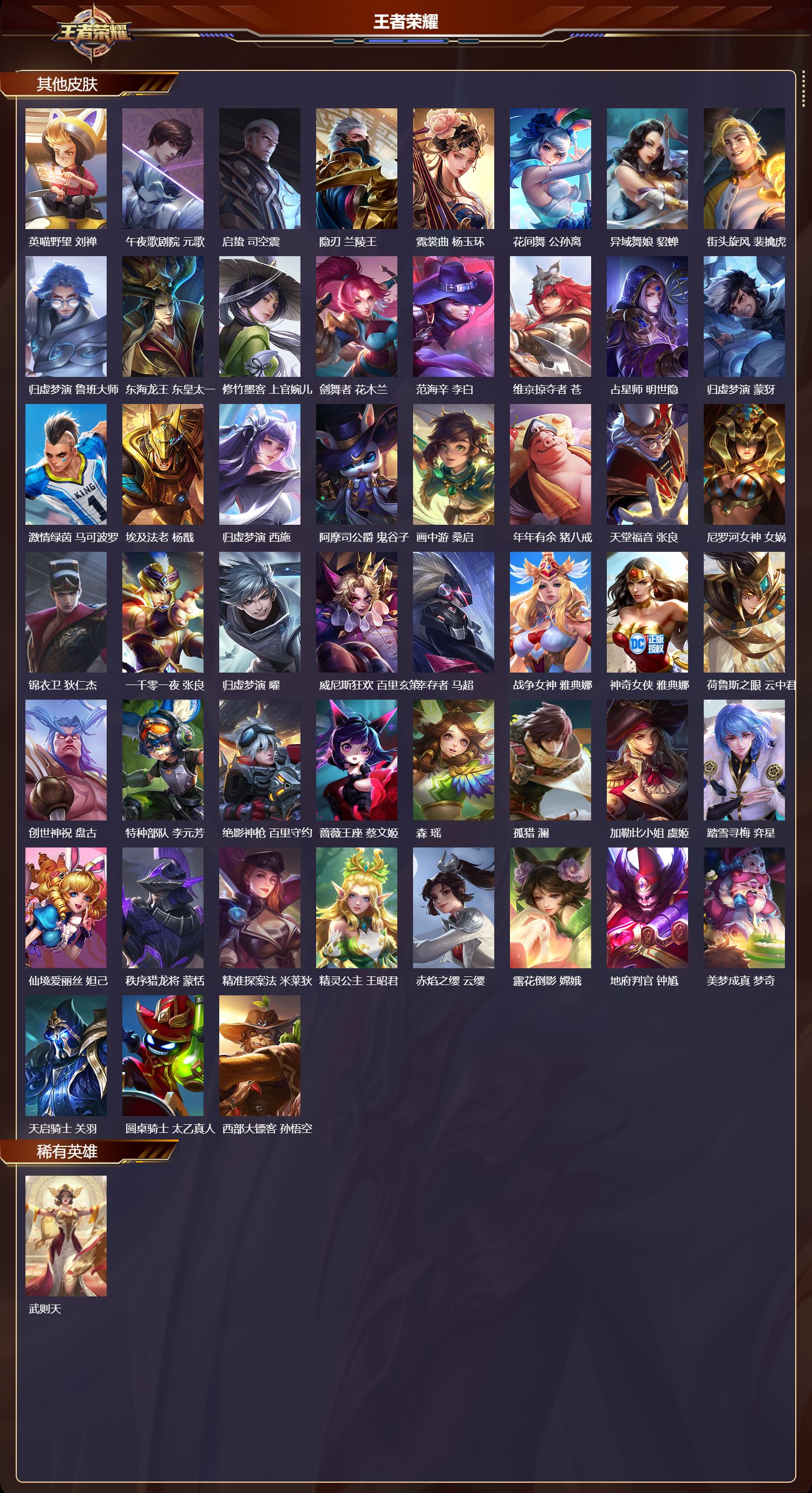 WZQM4119321王者荣耀账号详情图8