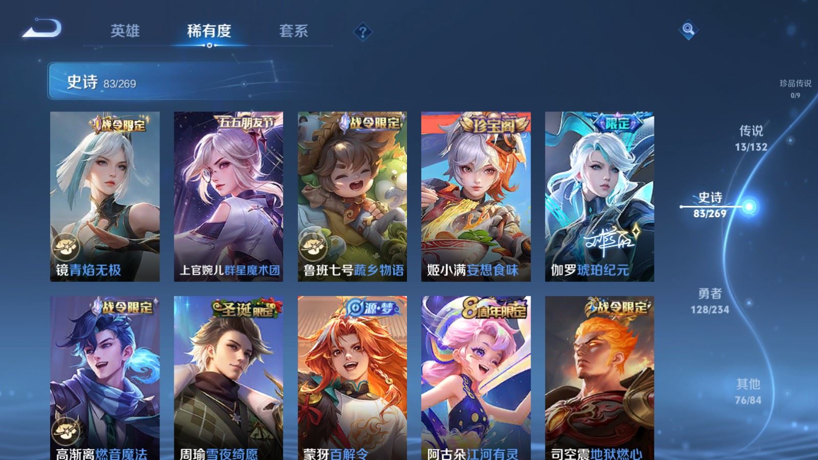 WZCMW4123305王者荣耀账号详情图9