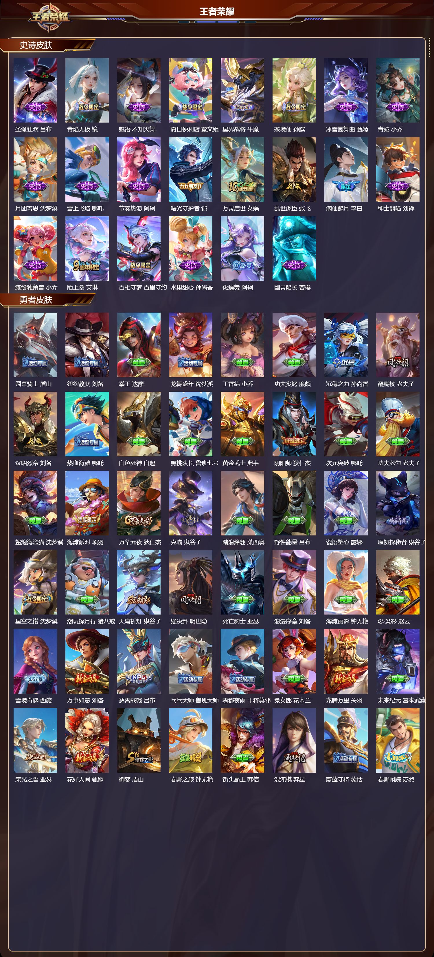 WZQM4119316王者荣耀账号详情图4