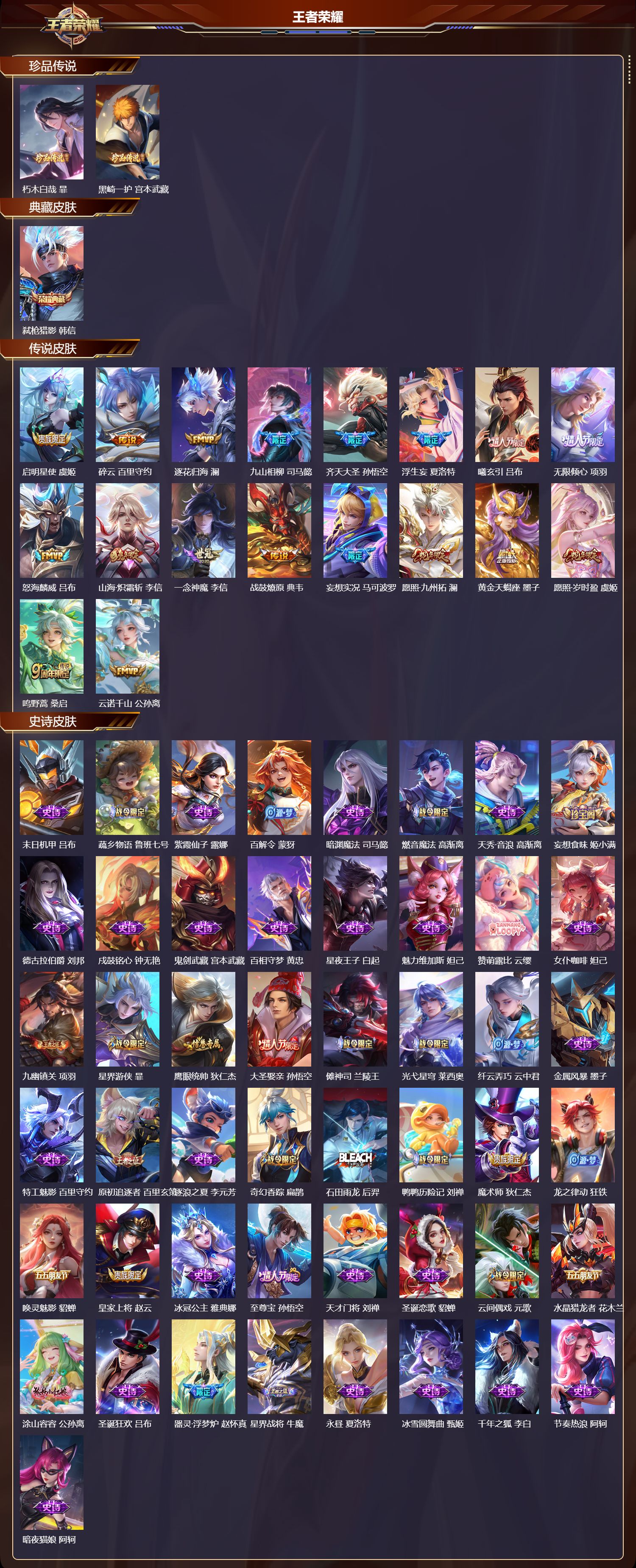 WZCMW4116691王者荣耀账号详情图6