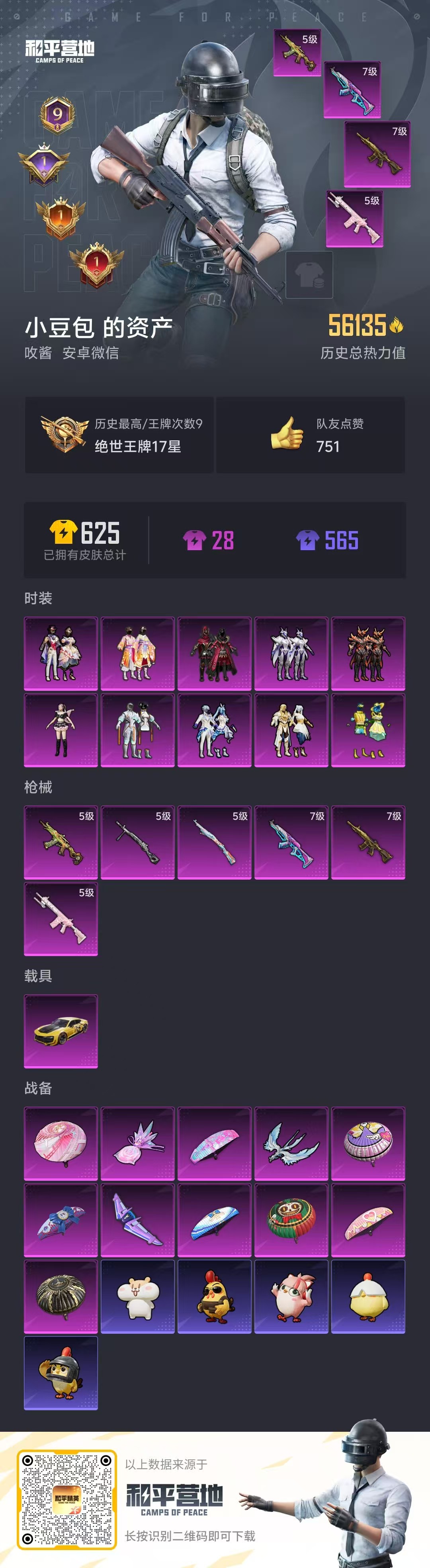 HPCMW464362和平精英账号详情图5