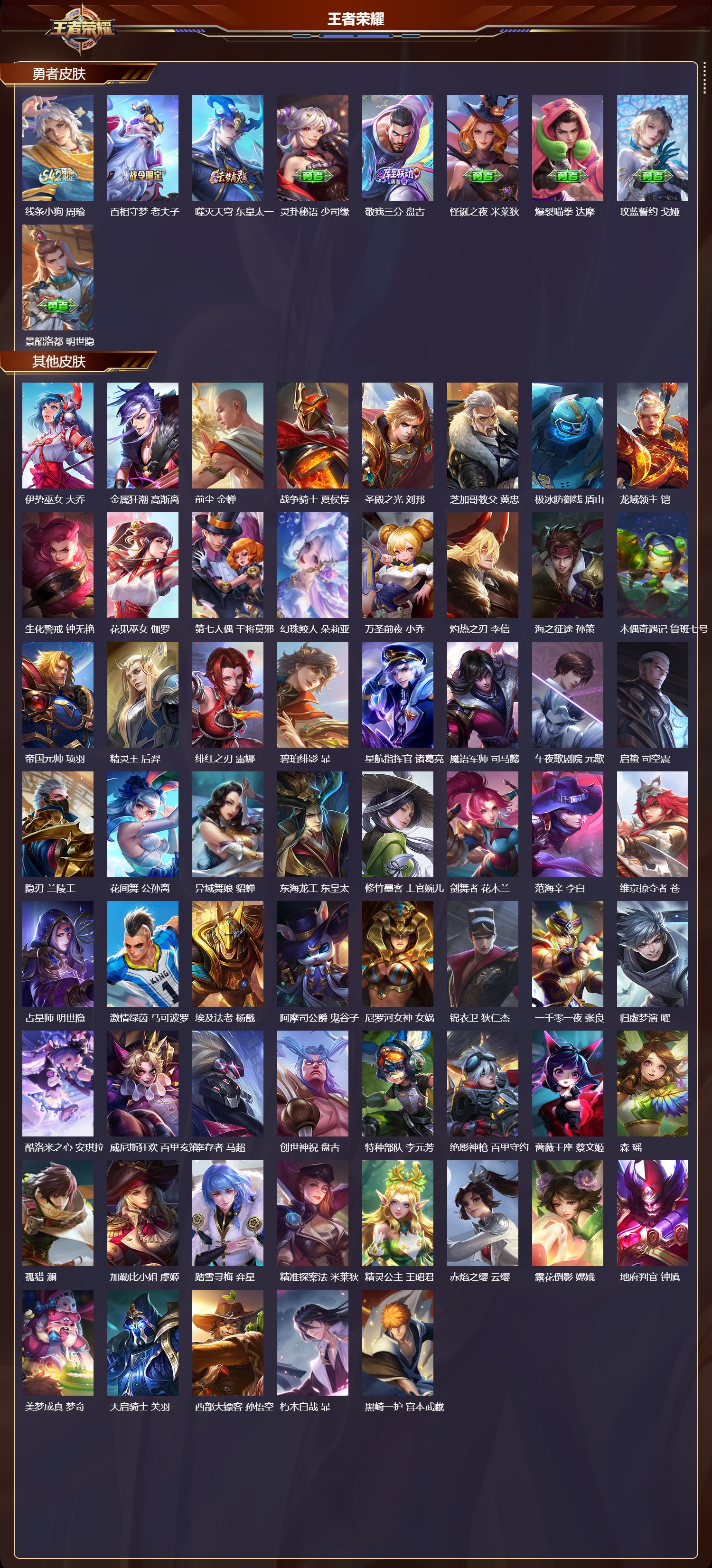 WZCMW4118037王者荣耀账号详情图9