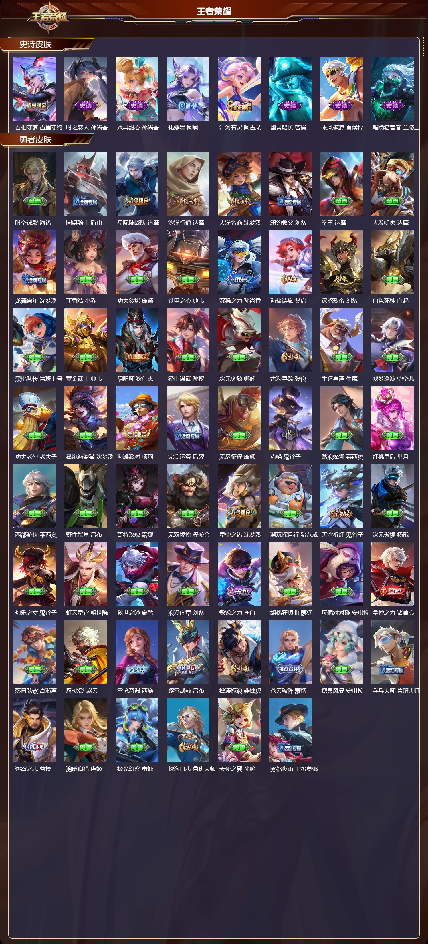 WZQM4119412王者荣耀账号详情图4