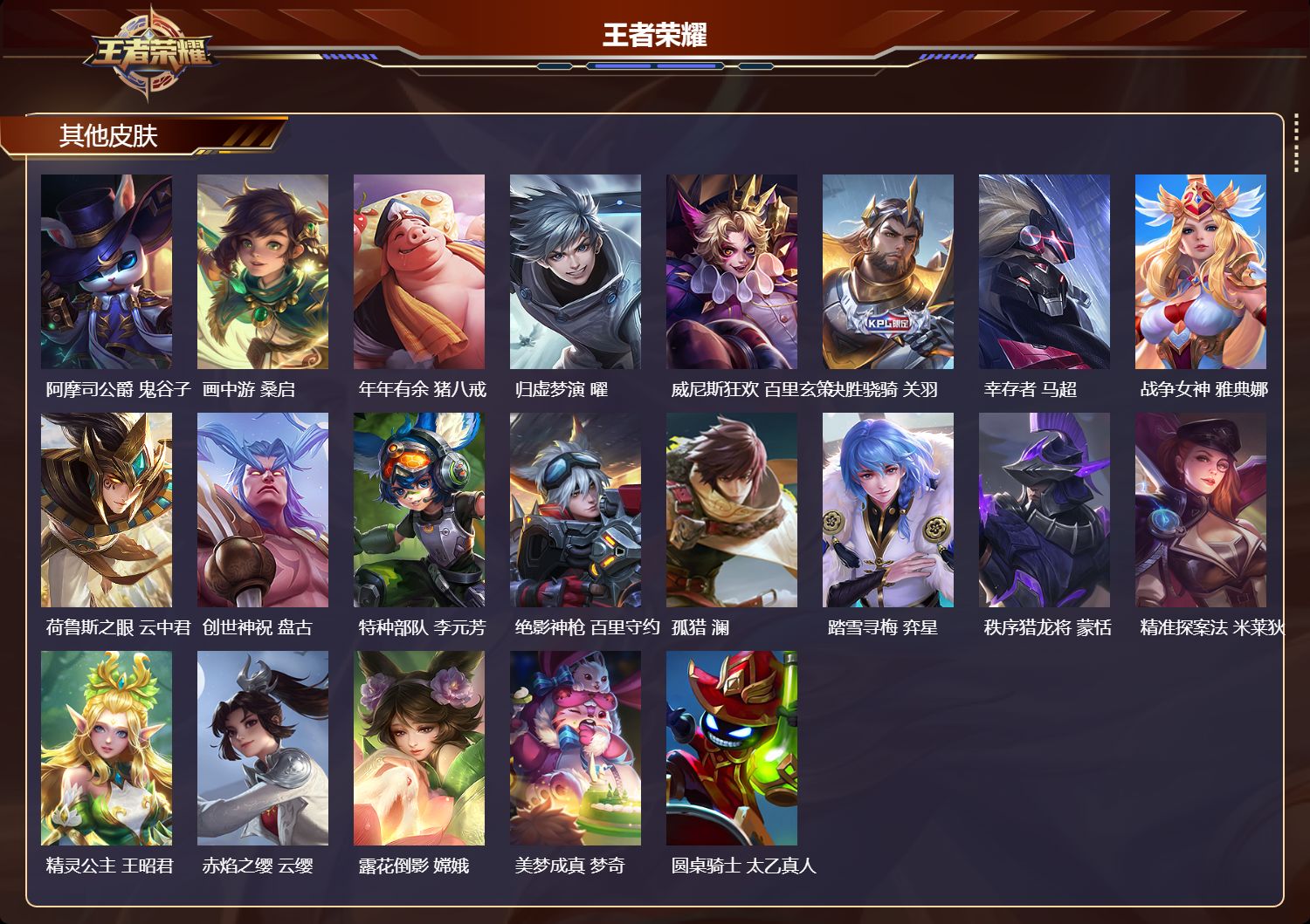 WZQM4119325王者荣耀账号详情图6