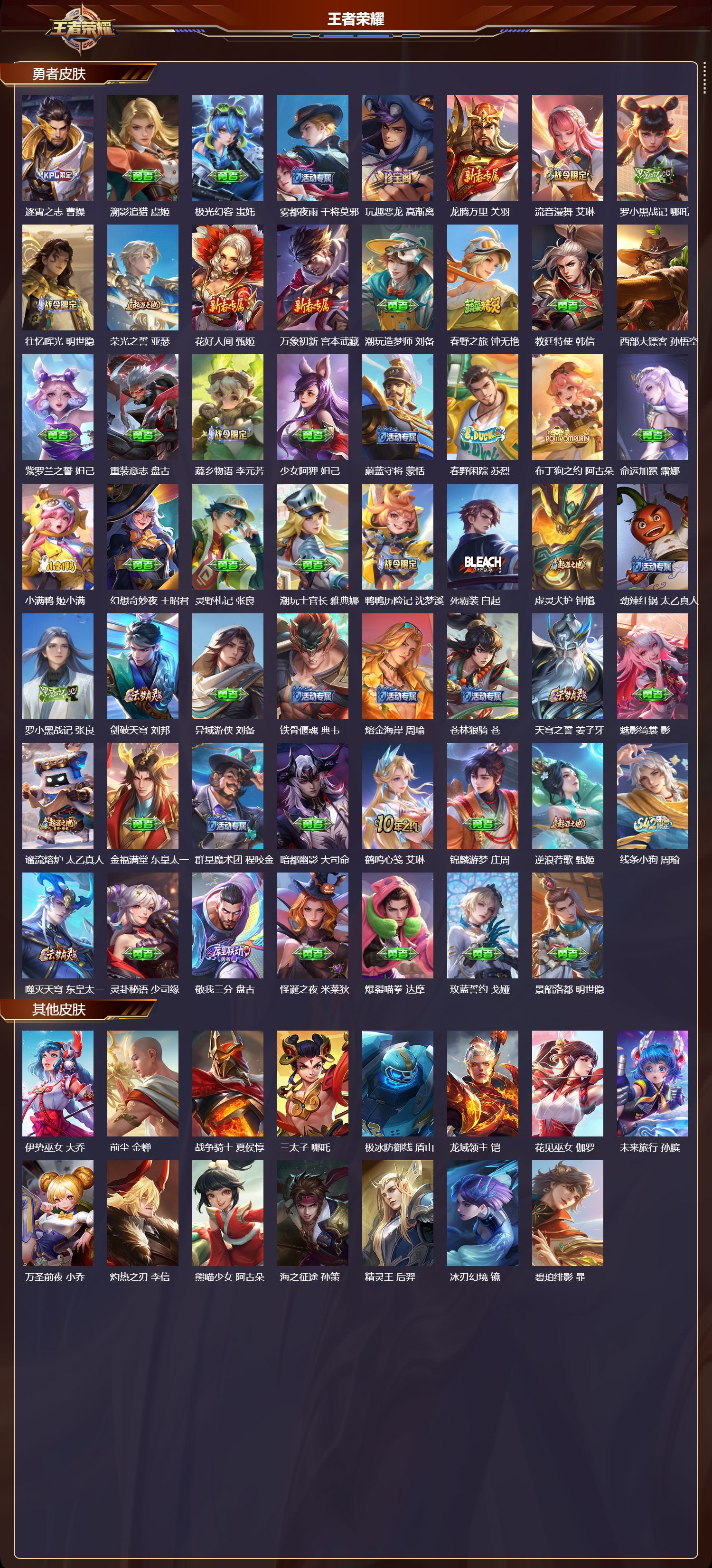 WZQM4137803王者荣耀账号详情图5