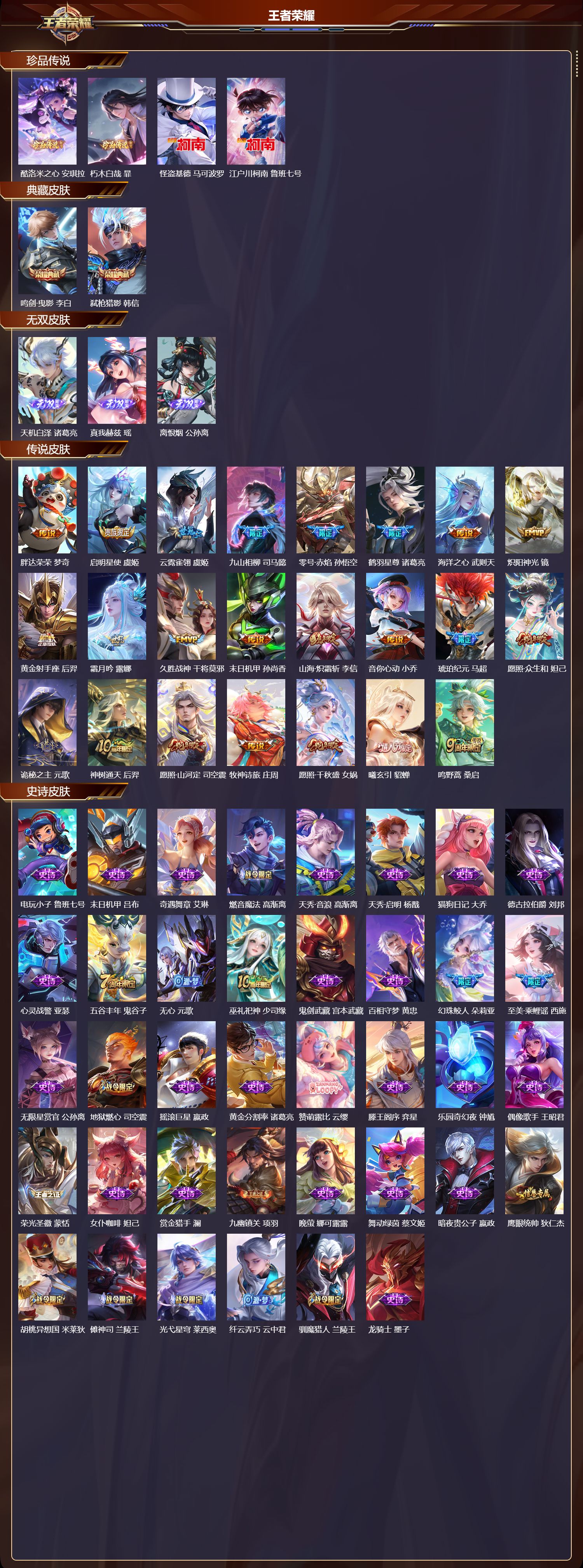 WZCMW4116736王者荣耀账号详情图6