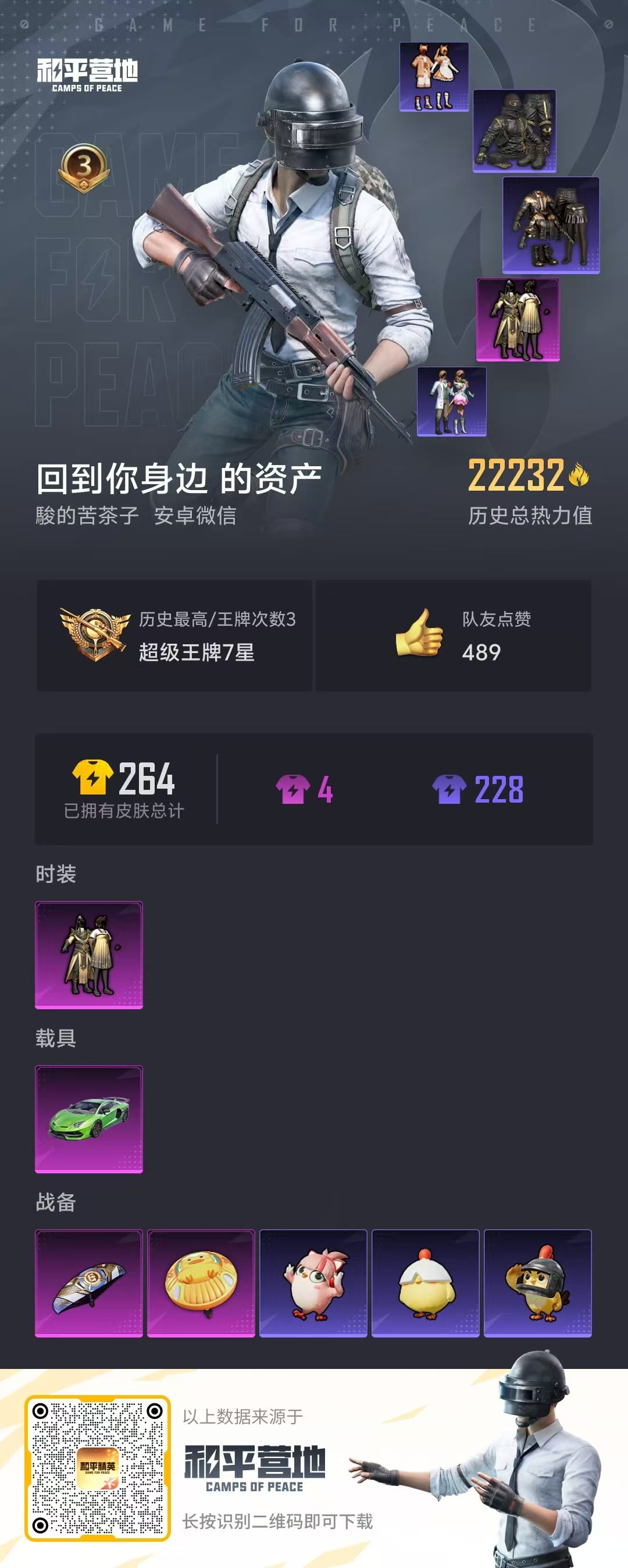 HPCMW466241和平精英账号详情图4