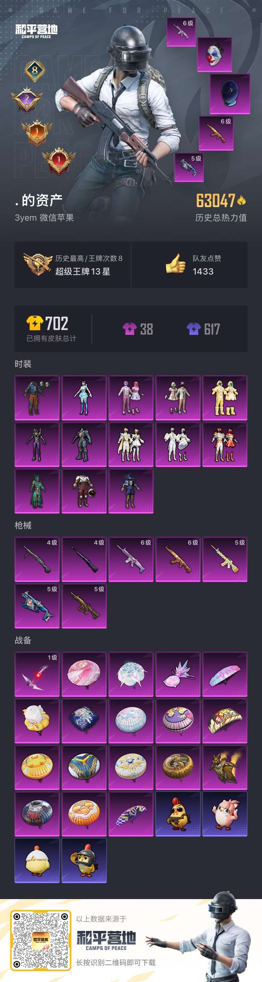 HPCMW466481和平精英账号详情图3