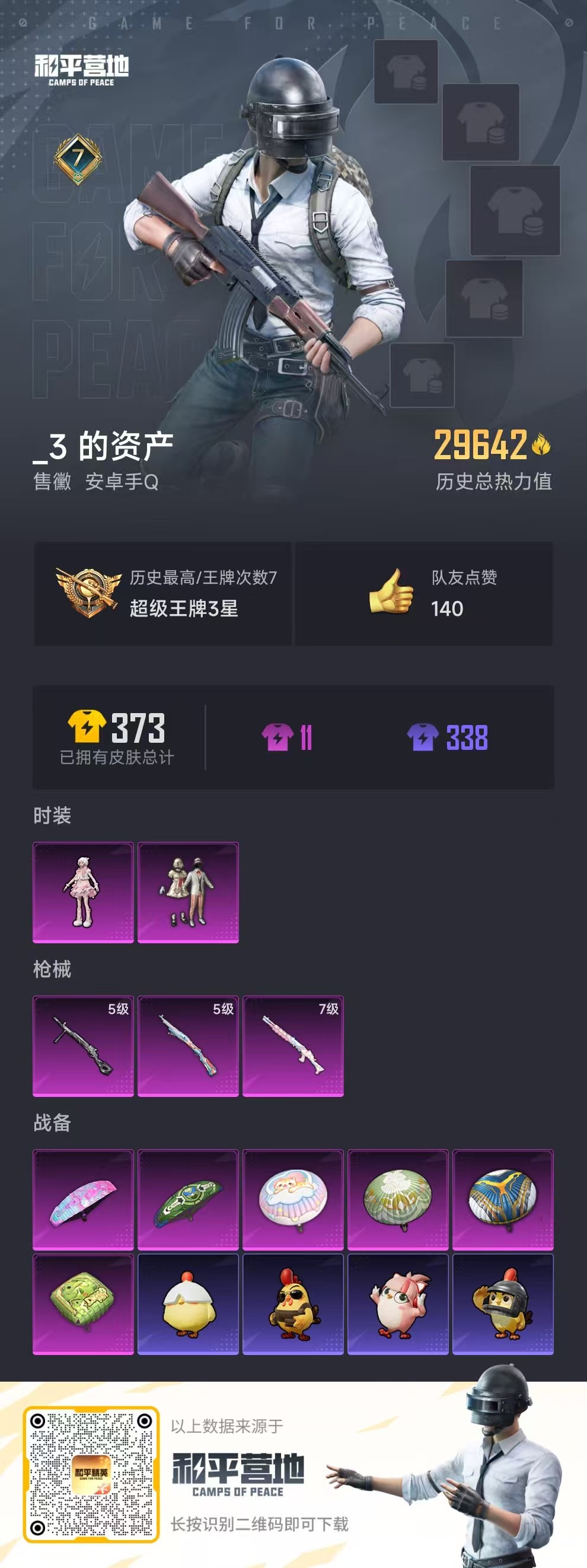 HPCMW466443和平精英账号详情图4