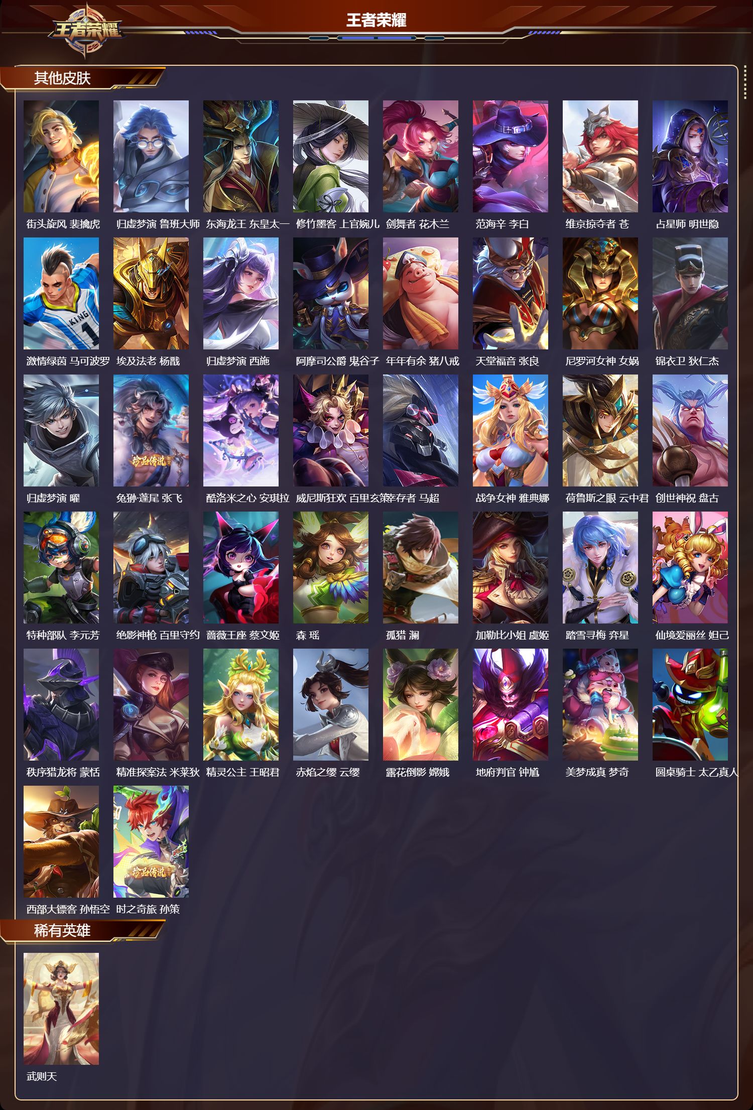 WZQM4123206王者荣耀账号详情图7