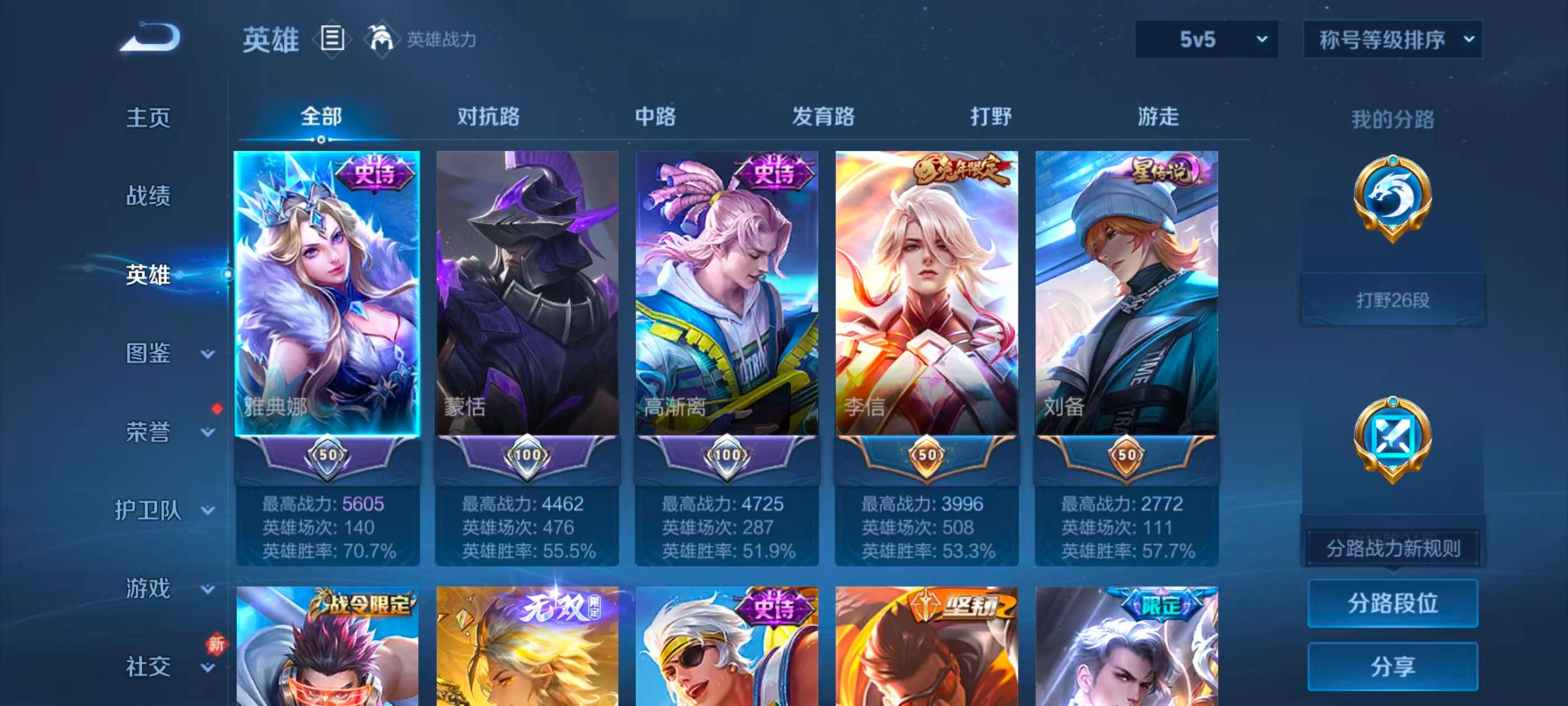 WZCMW4121866王者荣耀账号详情图4