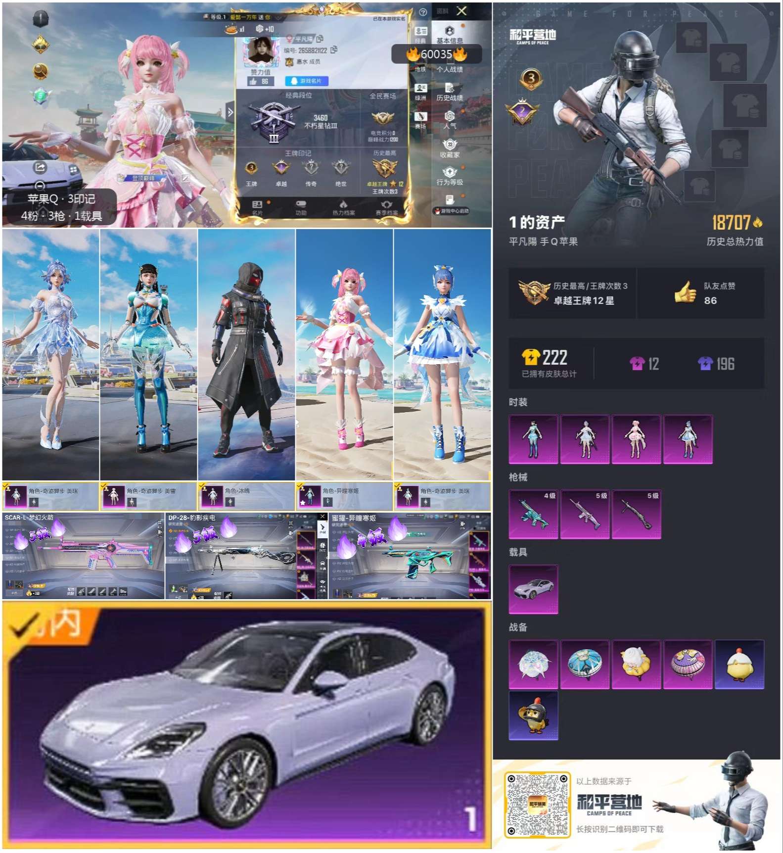 HPCMW466364和平精英账号详情图2