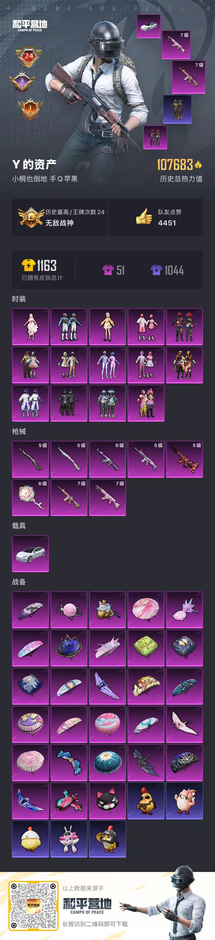 HPCMW466269和平精英账号详情图4