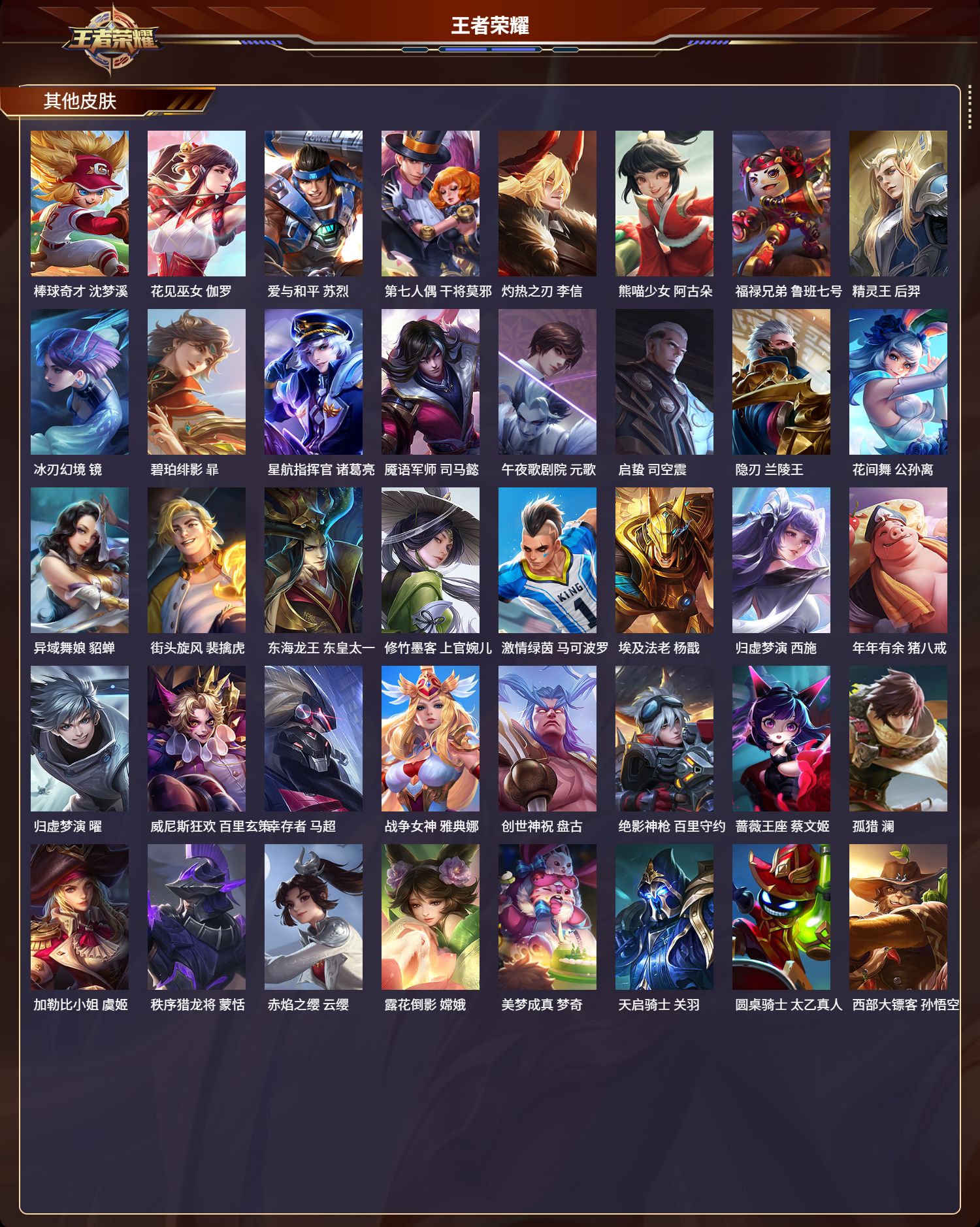 WZCMW4121909王者荣耀账号详情图8