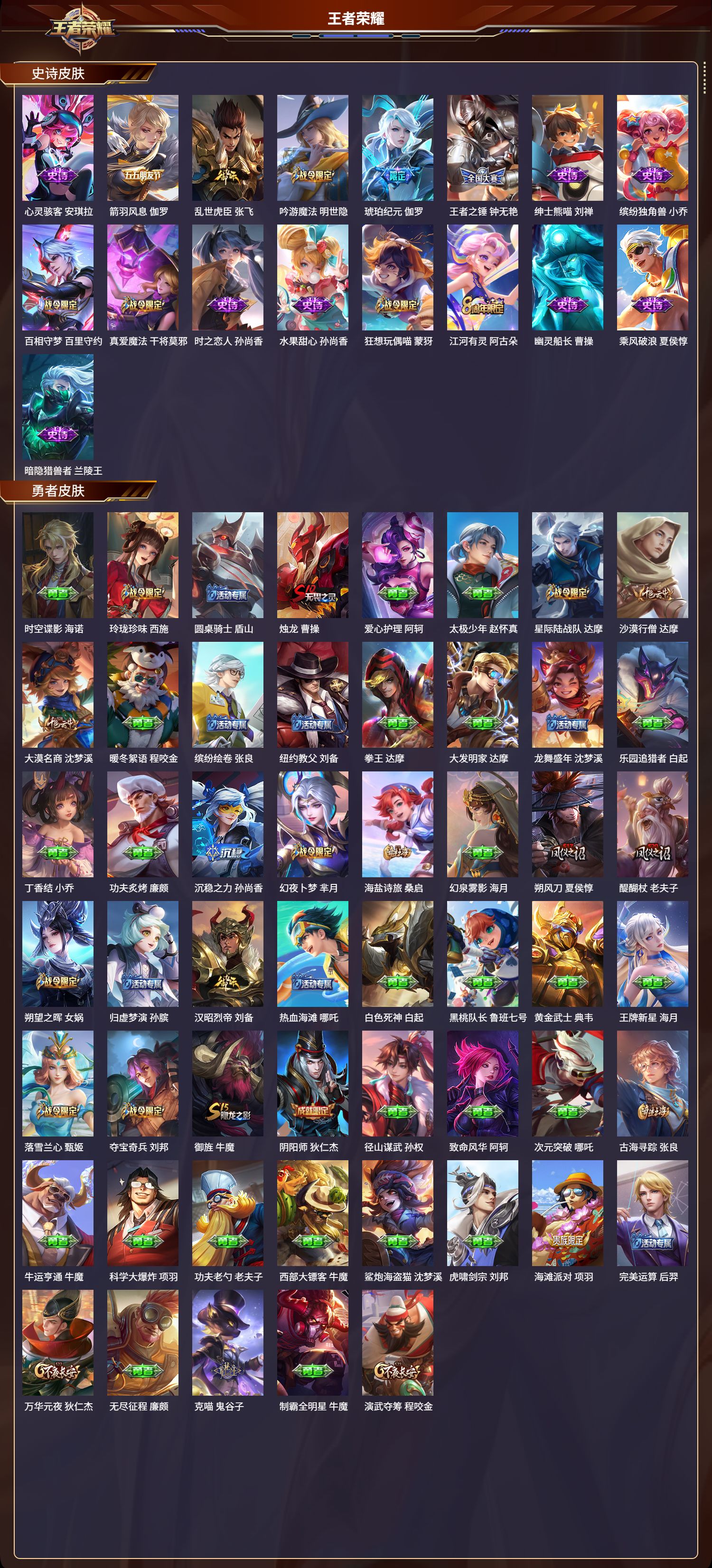 WZCMW4122057王者荣耀账号详情图8