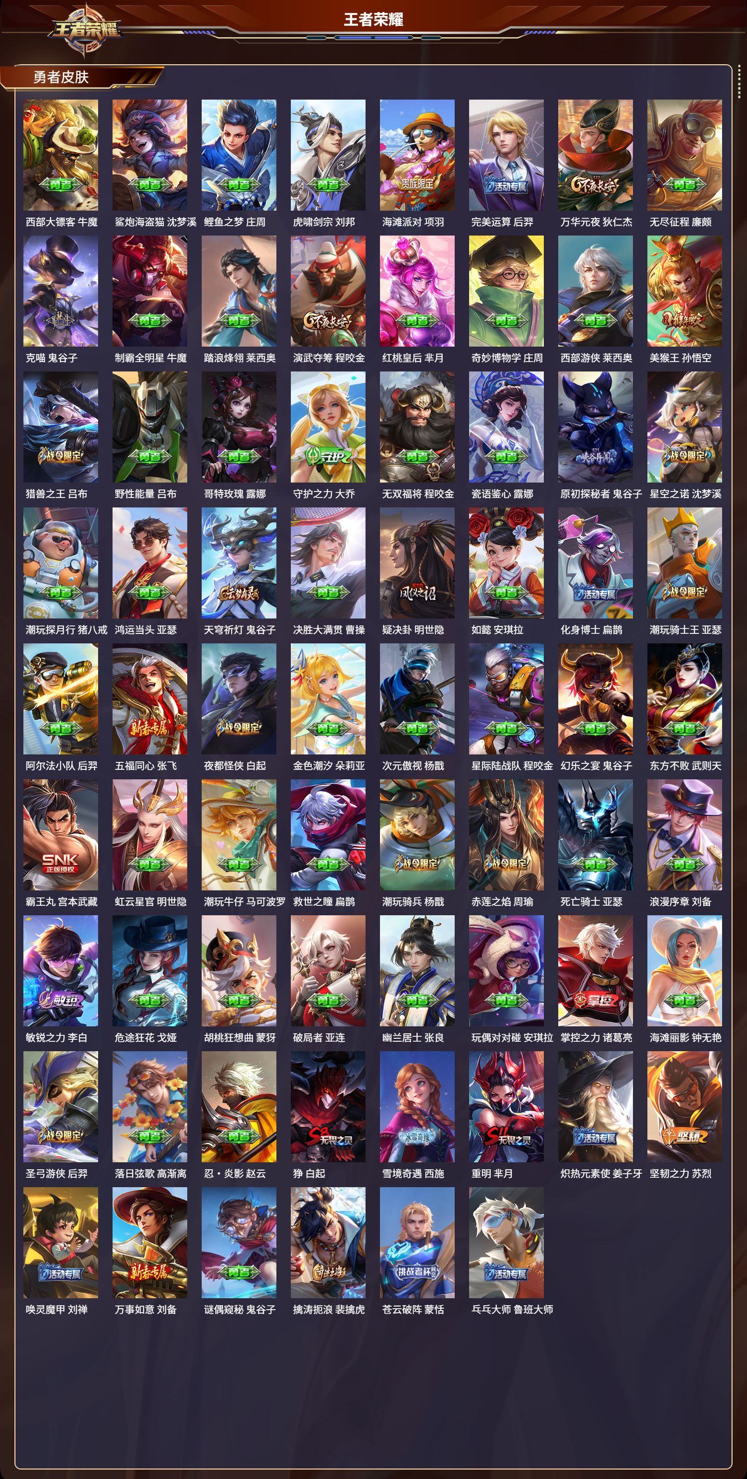 WZCMW4121969王者荣耀账号详情图10