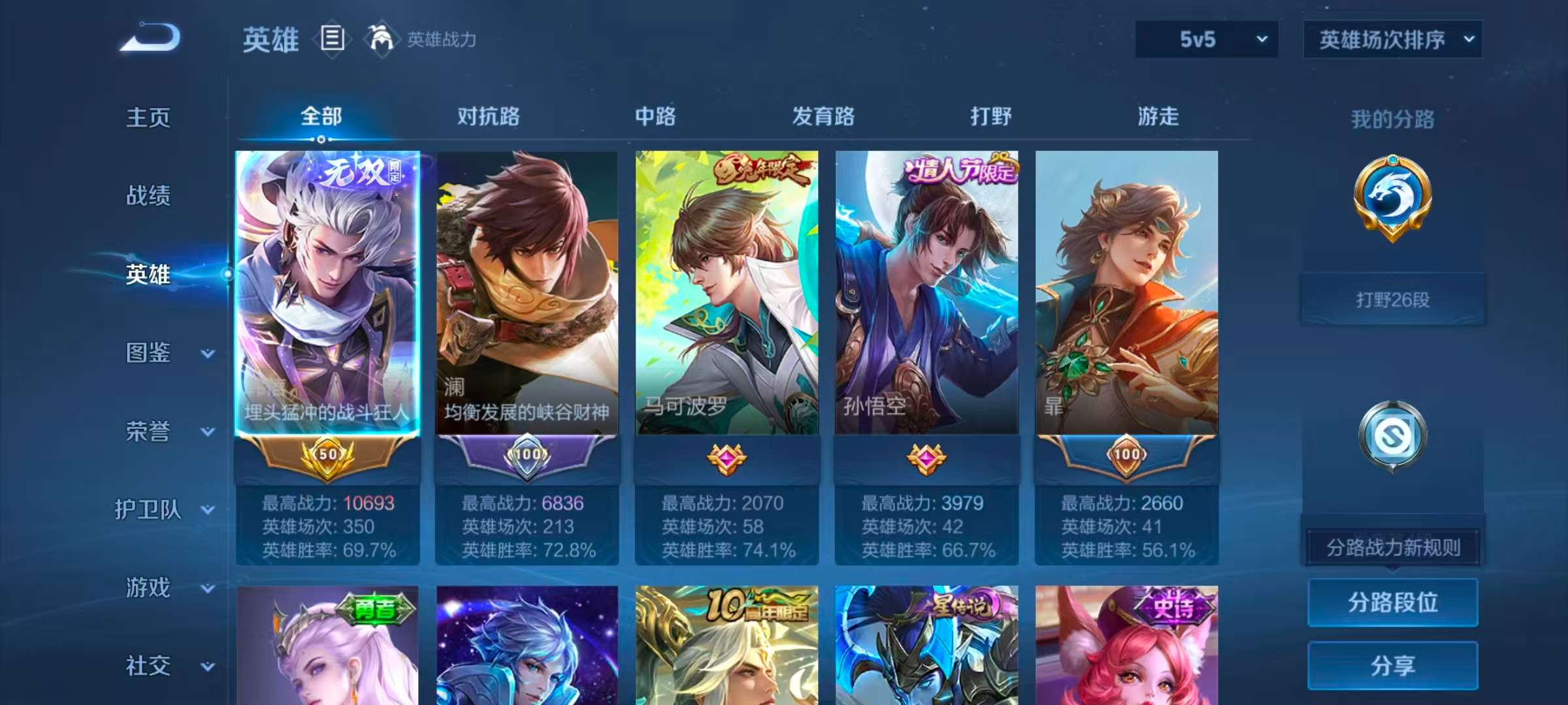 WZCMW4121872王者荣耀账号详情图6 WZCMW4121872王者荣耀账号详情图6