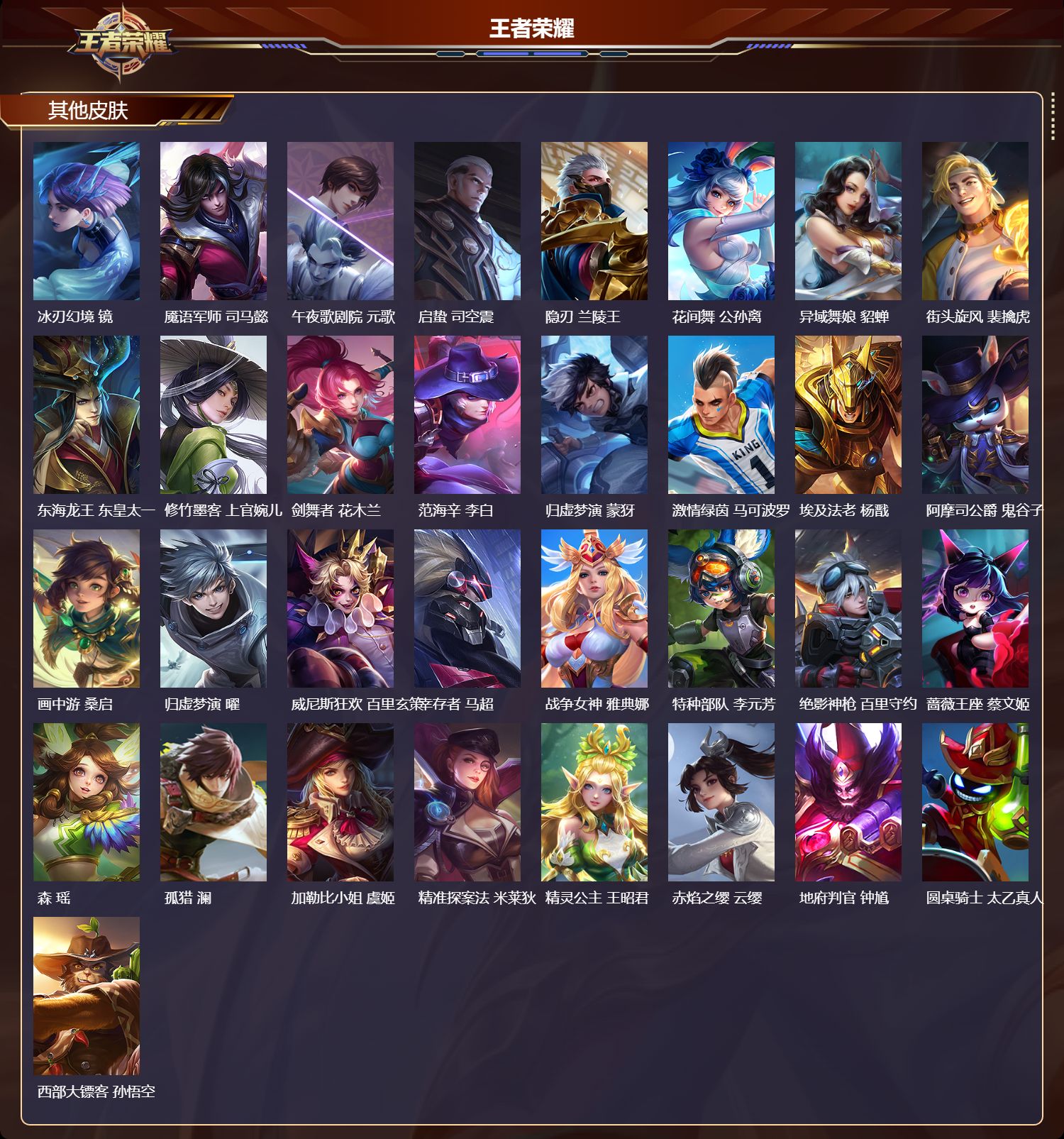 WZQM4123204王者荣耀账号详情图6