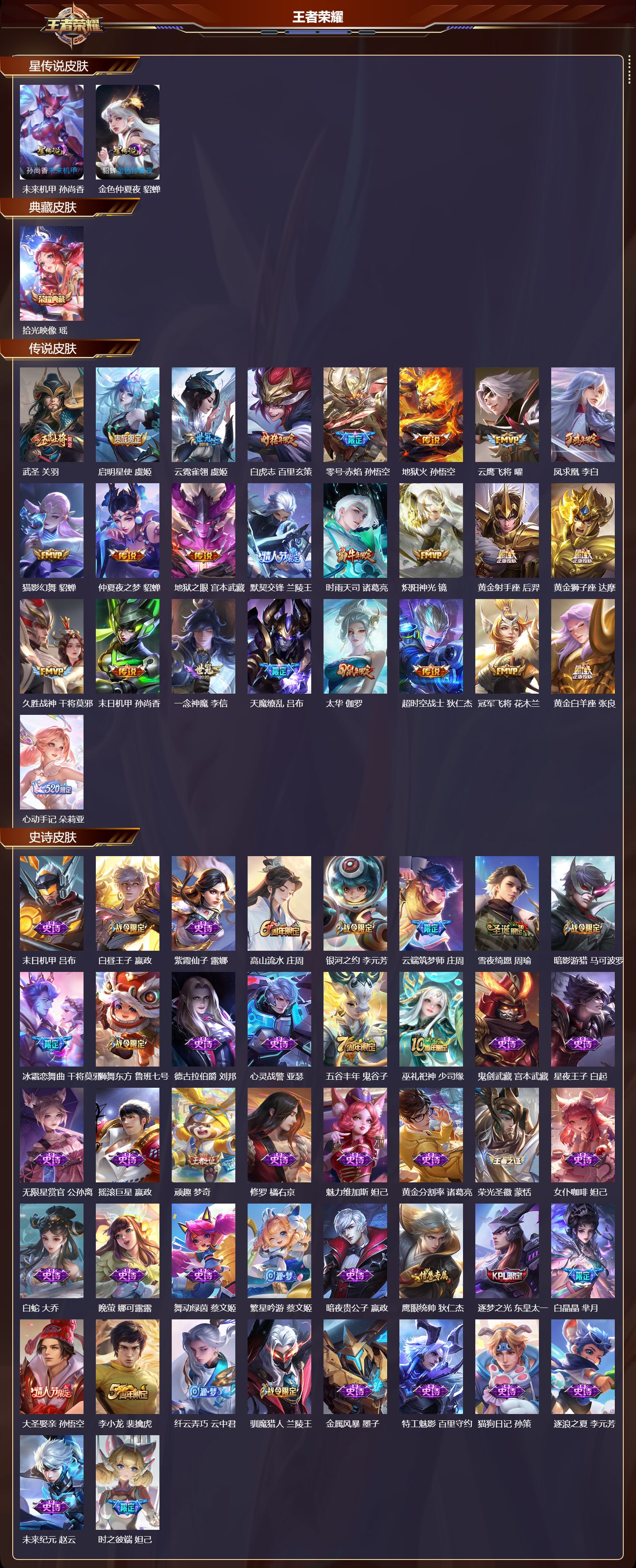 WZQM4123202王者荣耀账号详情图3