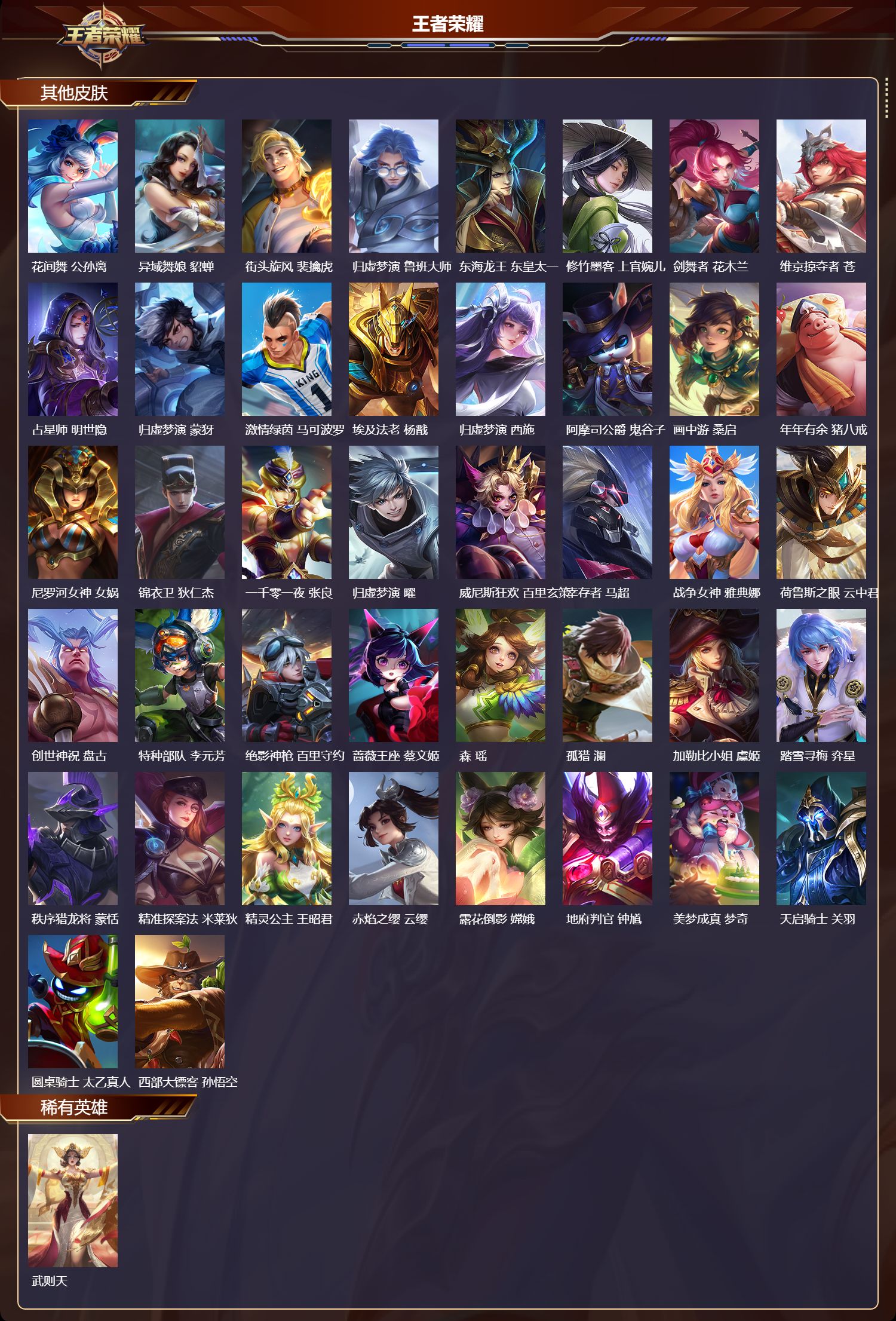 WZQM4123177王者荣耀账号详情图8