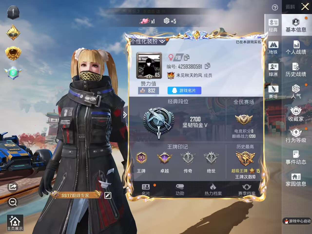 HPCMW466393和平精英账号详情图5