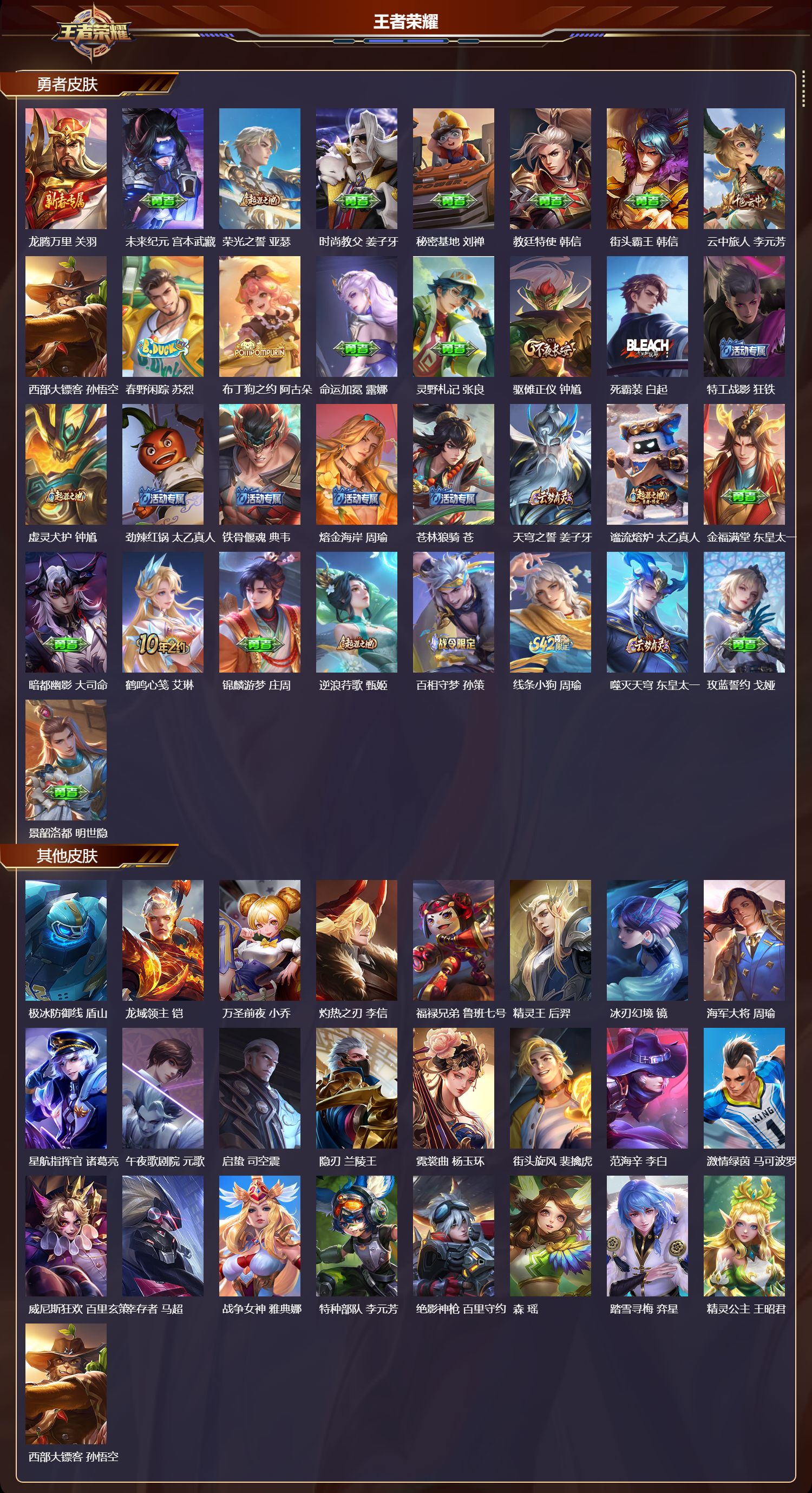 WZMK4151473王者荣耀账号详情图3 WZMK4151473王者荣耀账号详情图3