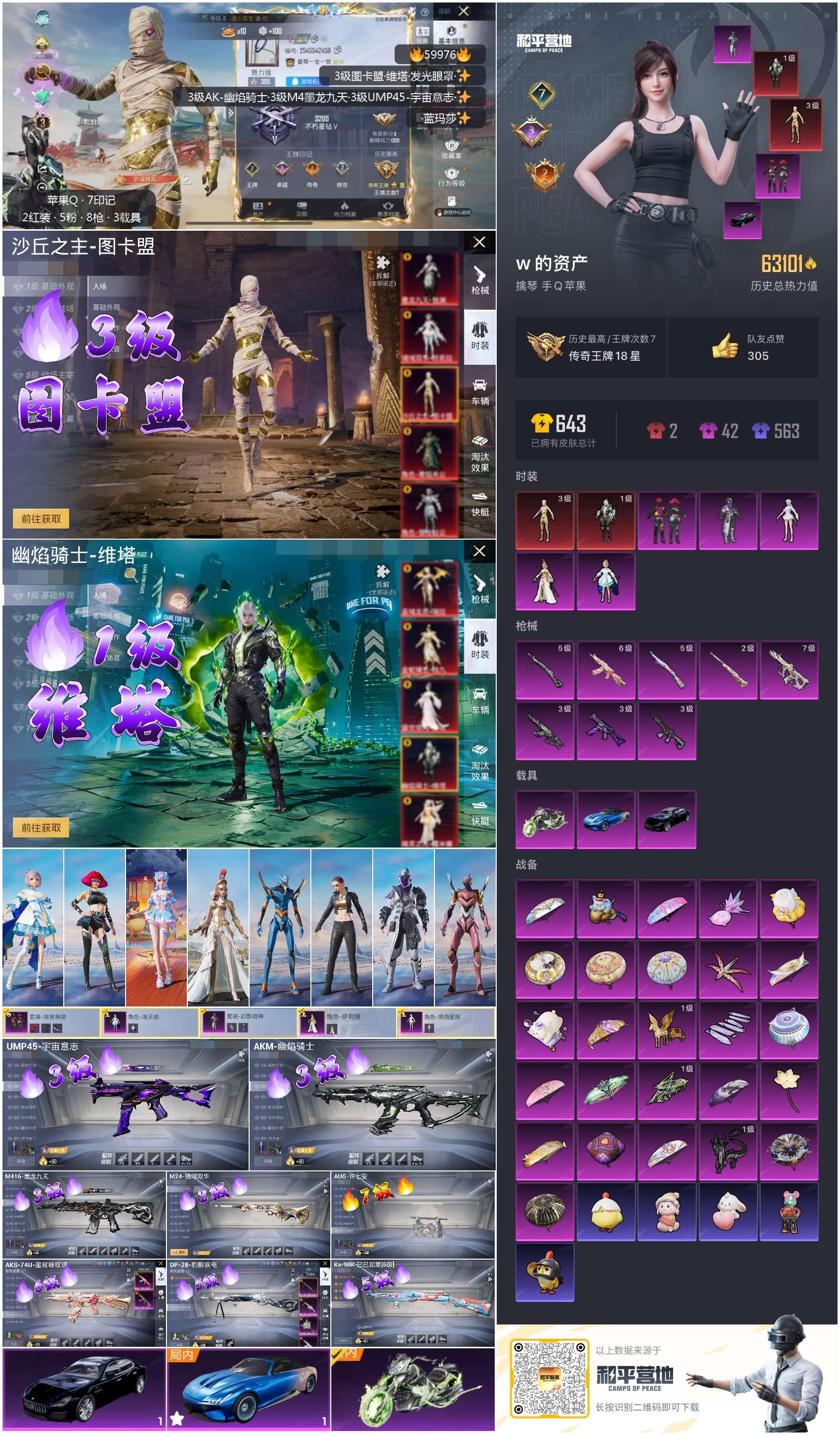 HPCMW466318和平精英账号详情图2