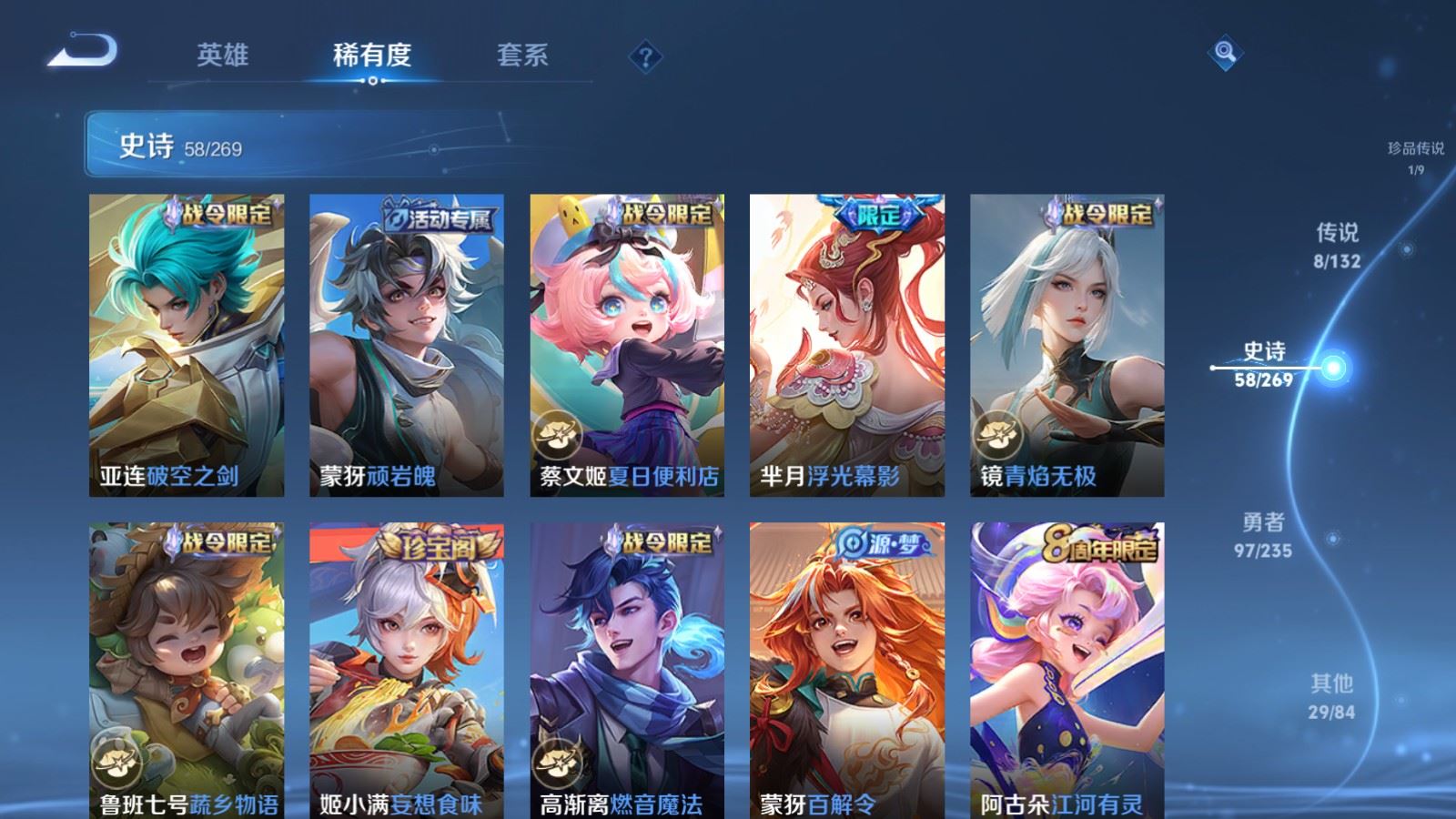 WZCMW4129359王者荣耀账号详情图9