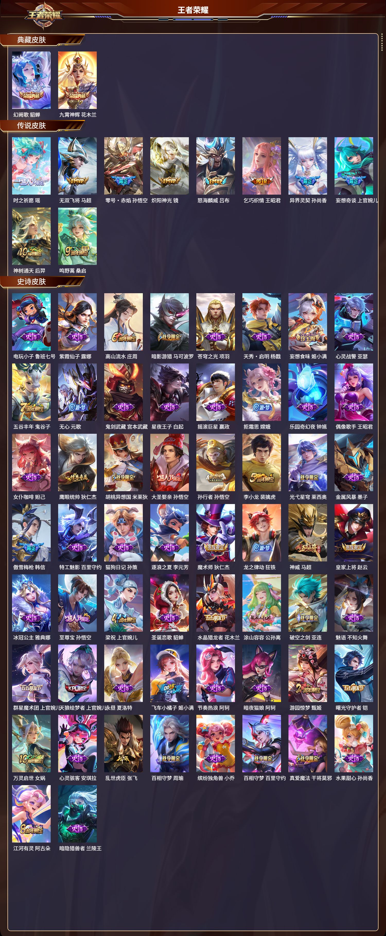 WZCMW4121934王者荣耀账号详情图6