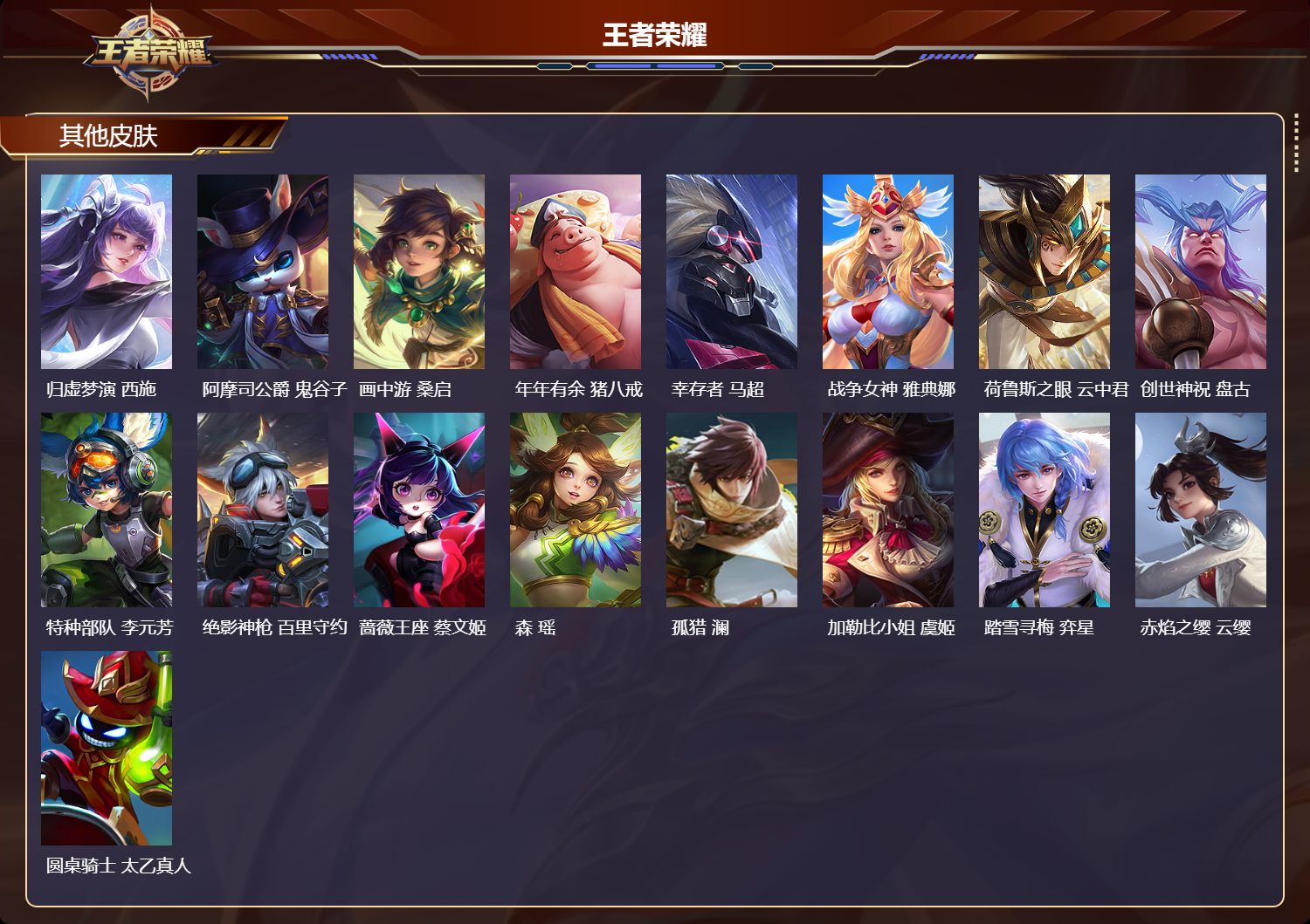 WZQM4123168王者荣耀账号详情图7