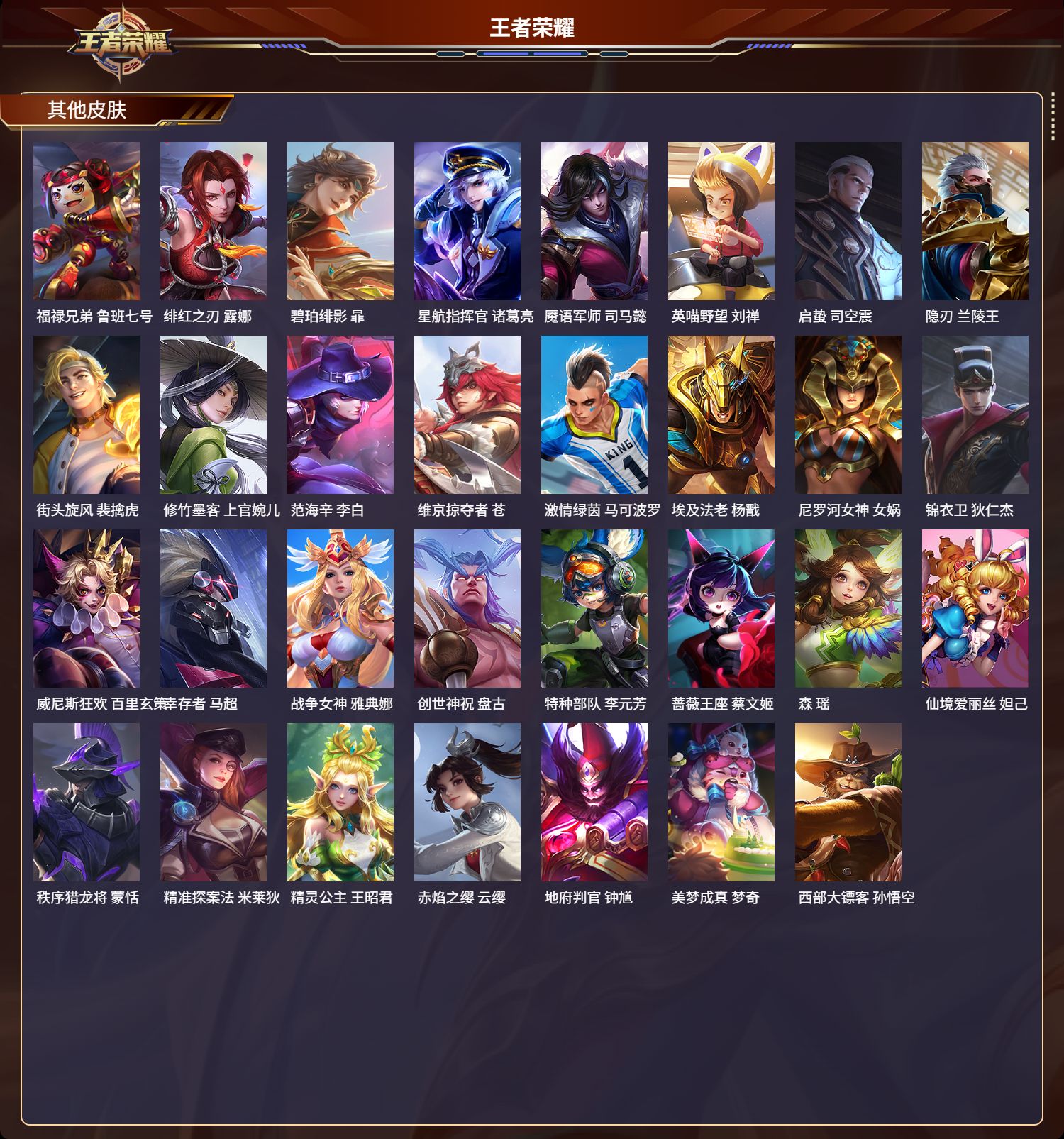 WZCMW4122021王者荣耀账号详情图9