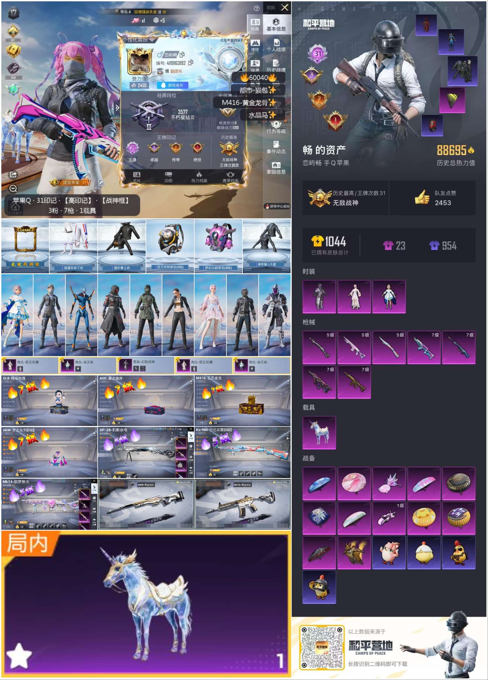 HPCMW466242和平精英账号详情图5