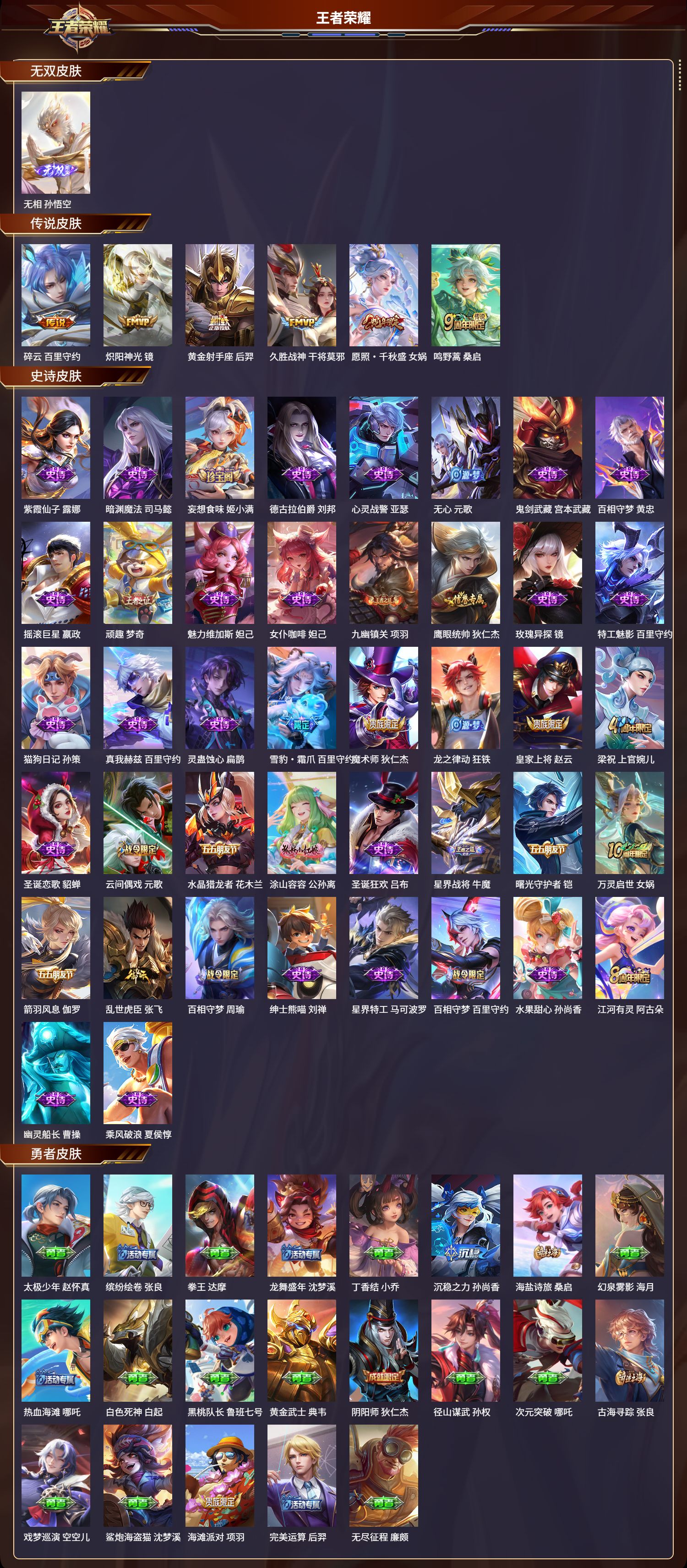 WZCMW4121970王者荣耀账号详情图6