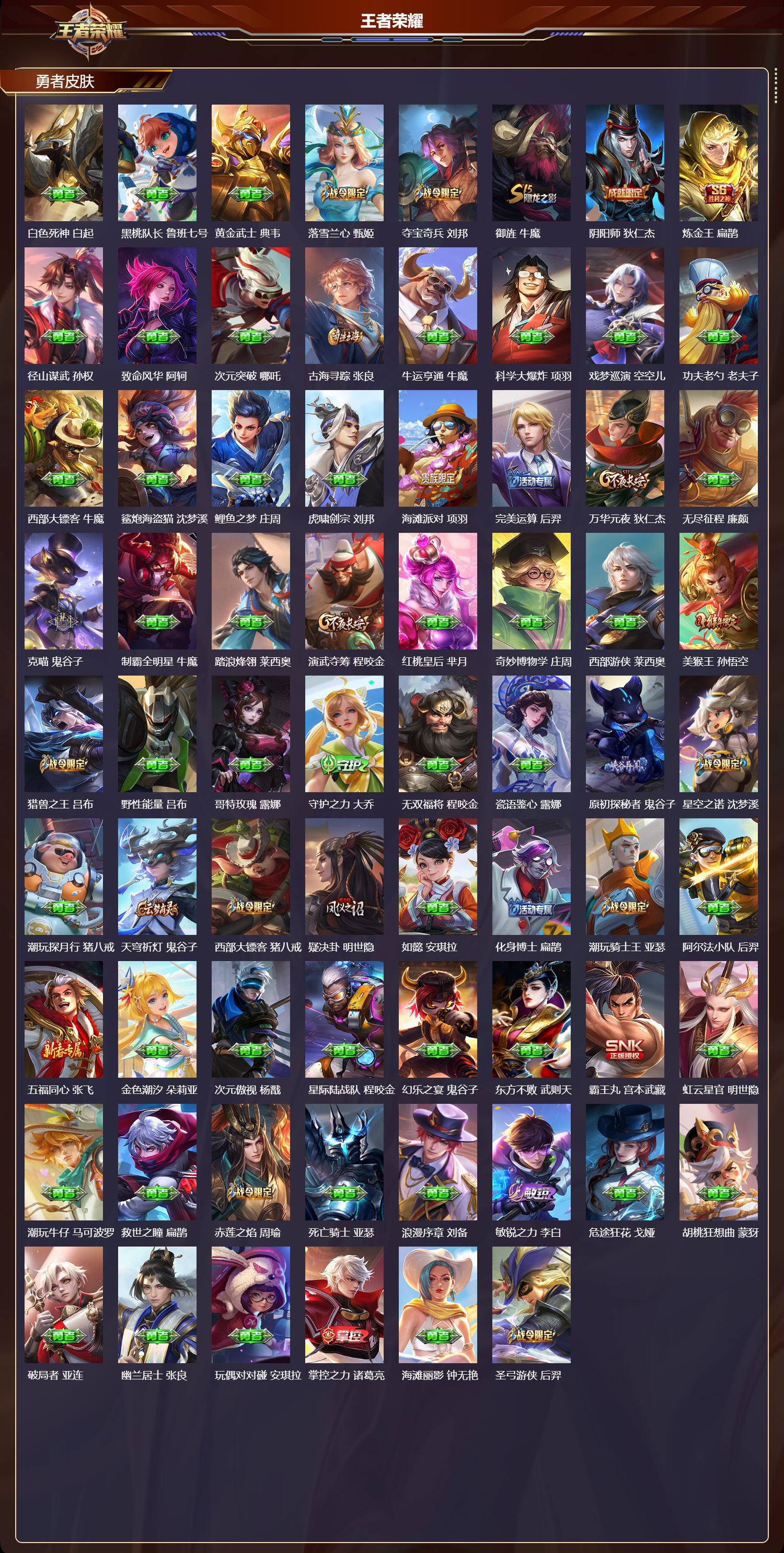 WZCMW4123660王者荣耀账号详情图10