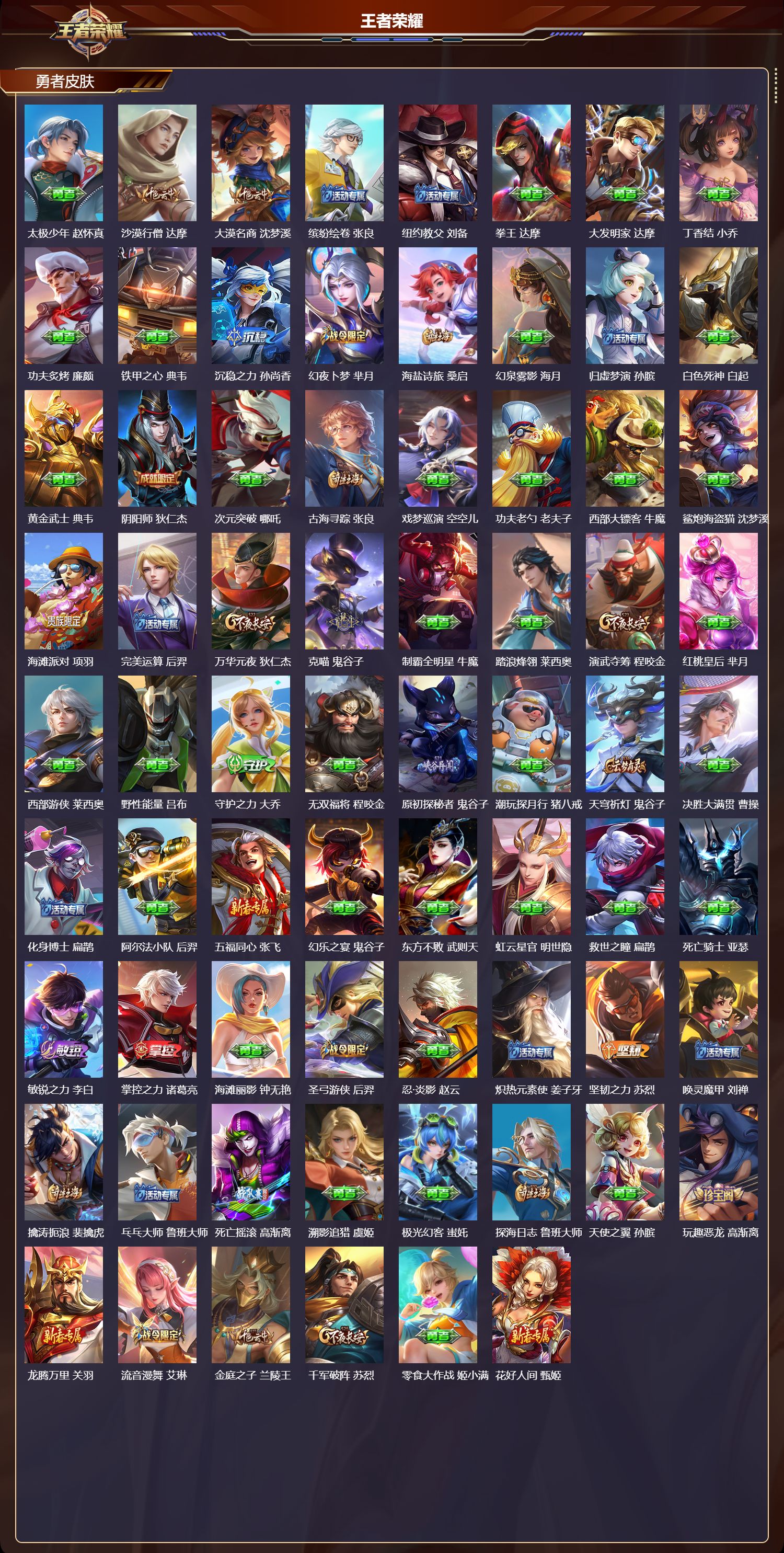 WZCMW4123622王者荣耀账号详情图9