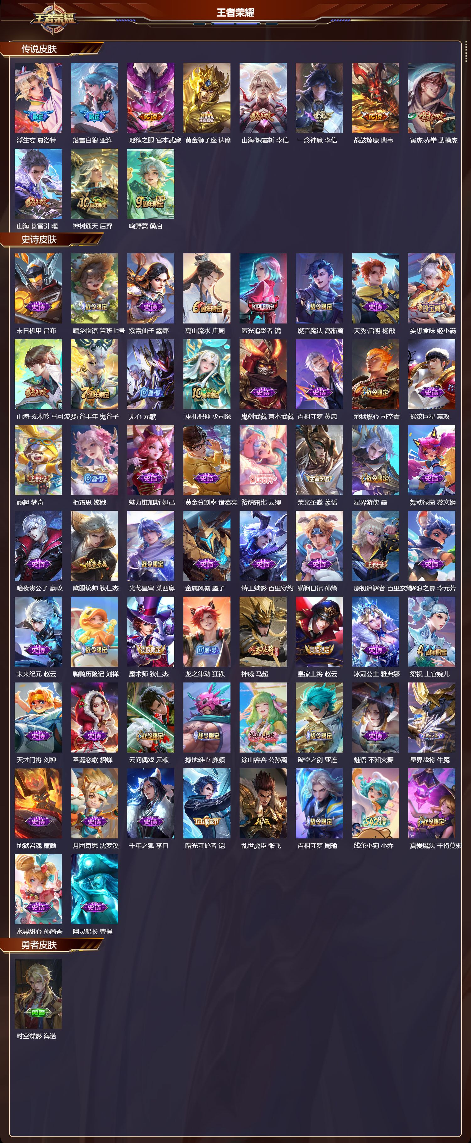 WZCMW4123621王者荣耀账号详情图8 WZCMW4123621王者荣耀账号详情图8