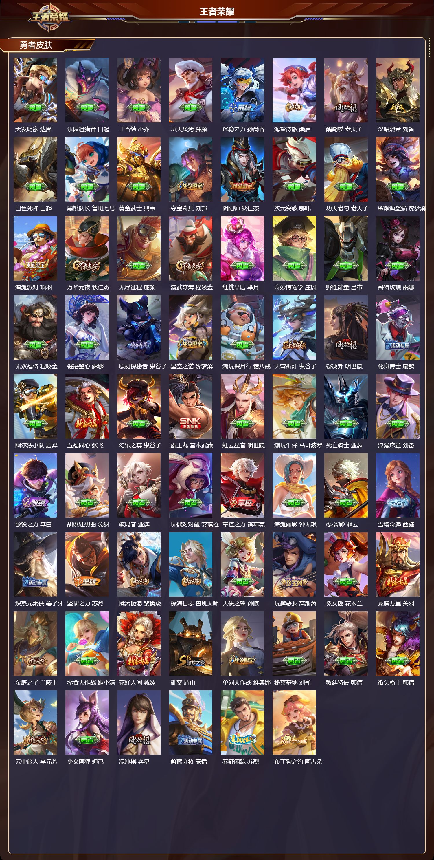 WZCMW4128181王者荣耀账号详情图3