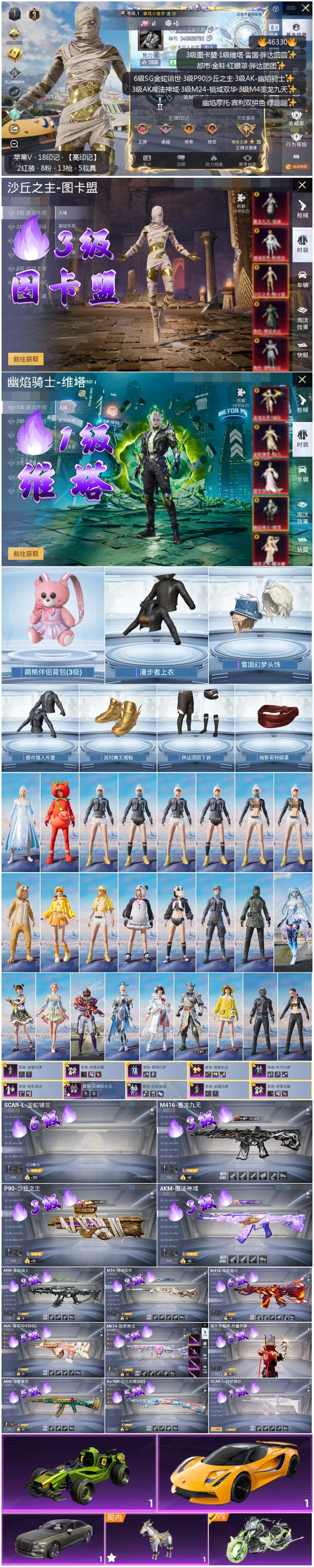 HPCMW469075和平精英账号详情图2