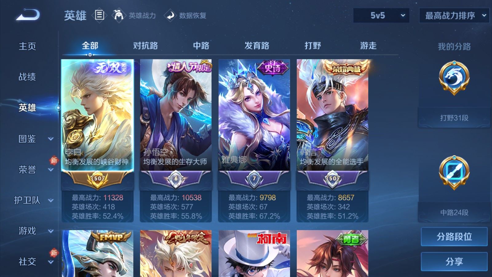 WZCMW4133210王者荣耀账号详情图3