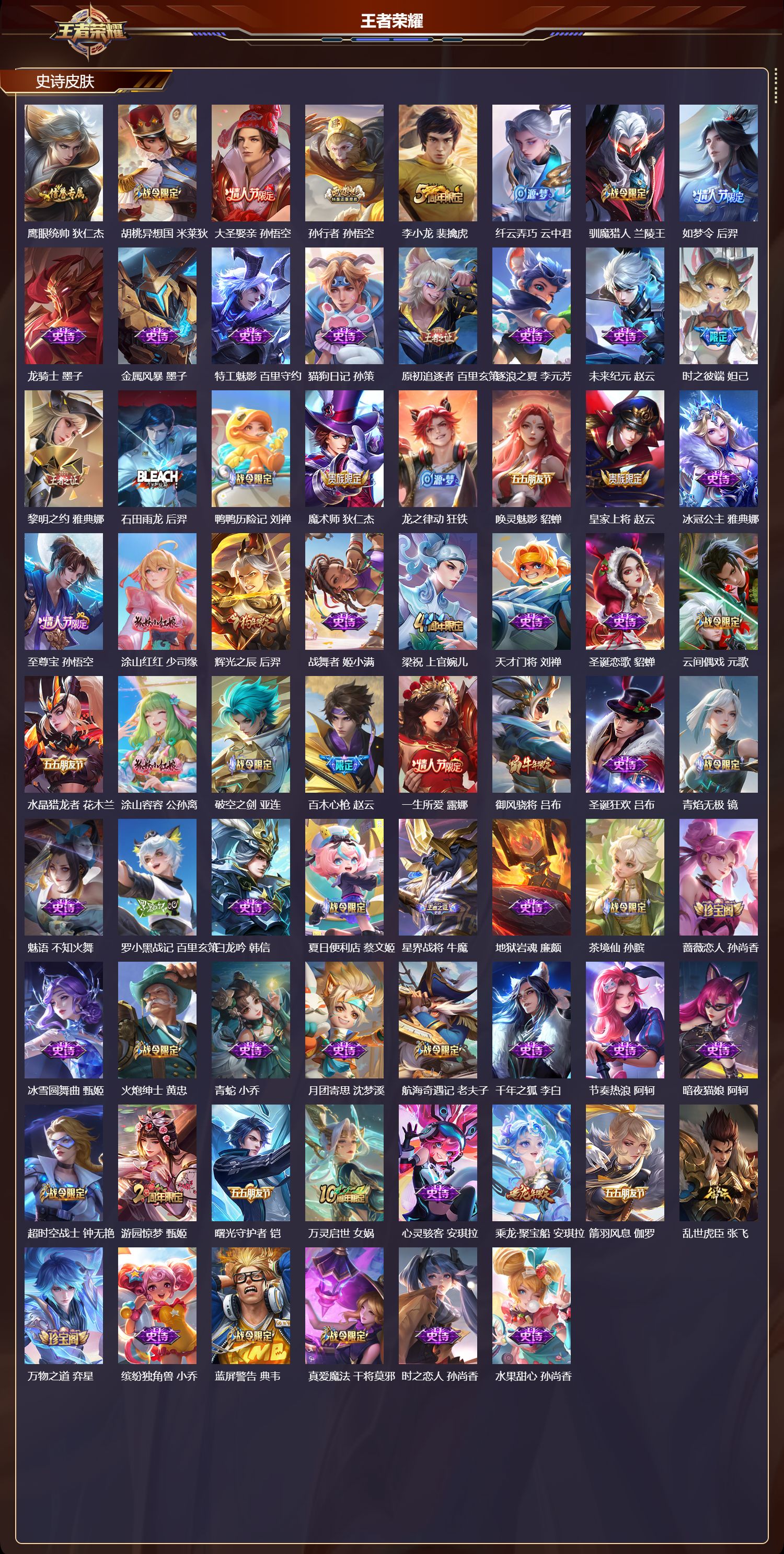 WZCMW4123665王者荣耀账号详情图9