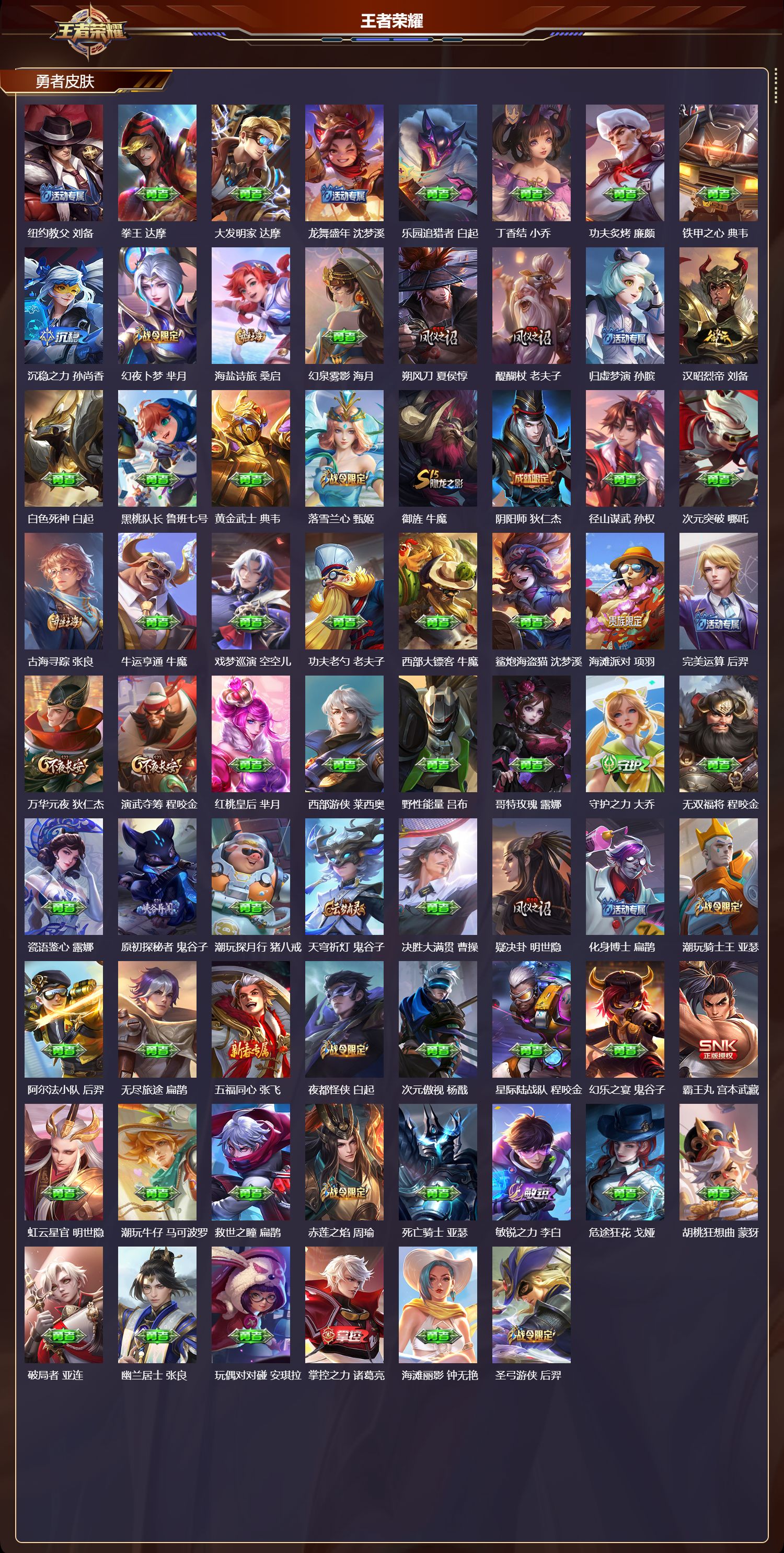 WZCMW4123739王者荣耀账号详情图8