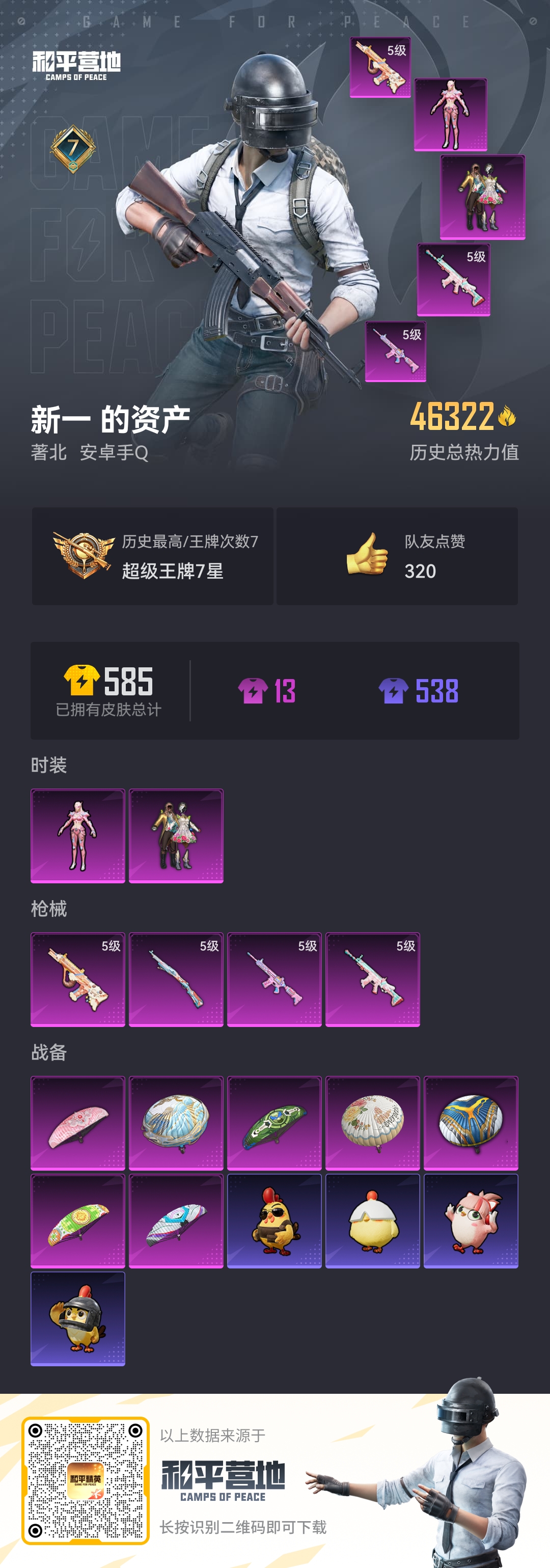 HPCMW472143和平精英账号详情图2