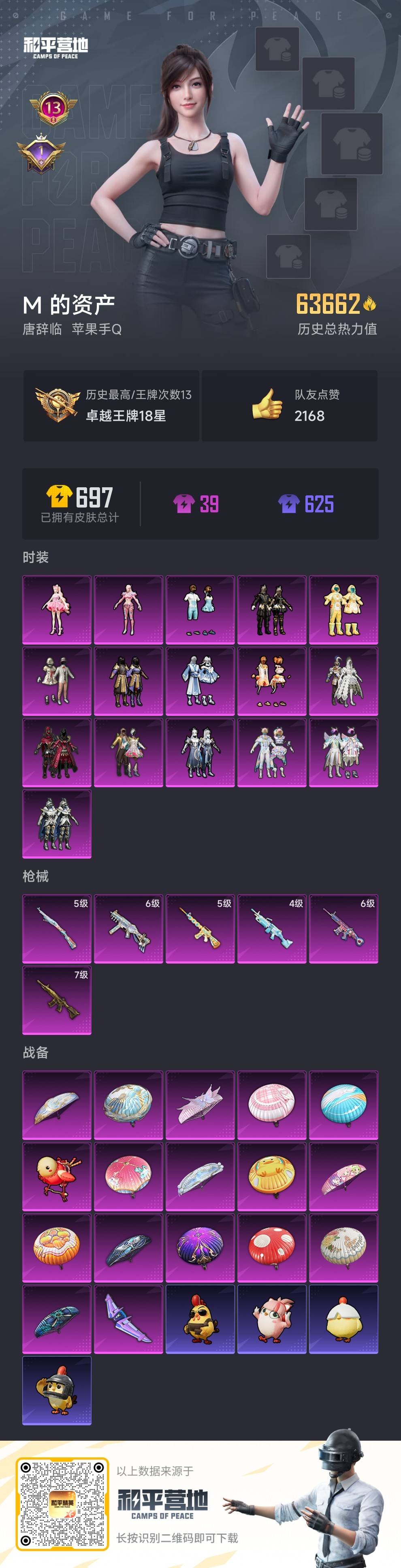 HPSJ467336和平精英账号详情图5