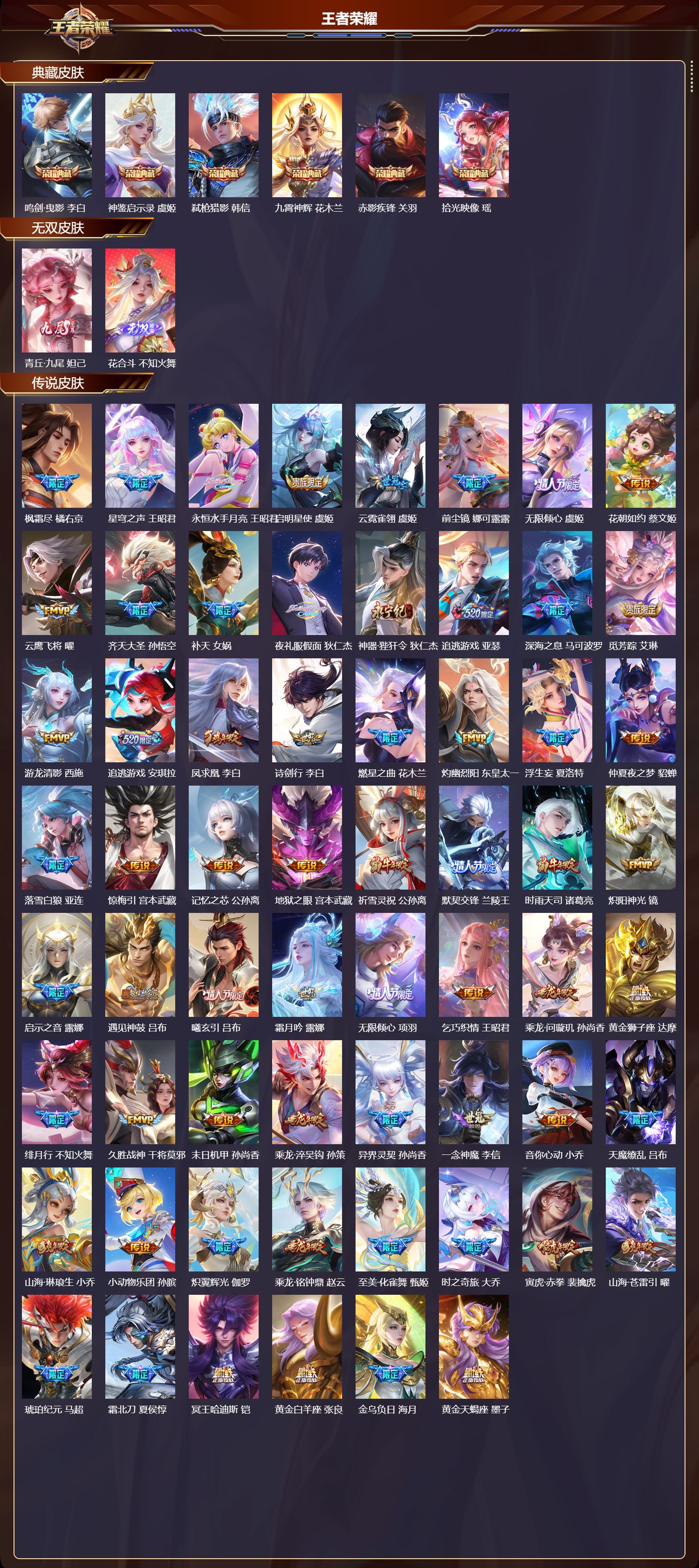 WZCMW4123733王者荣耀账号详情图6